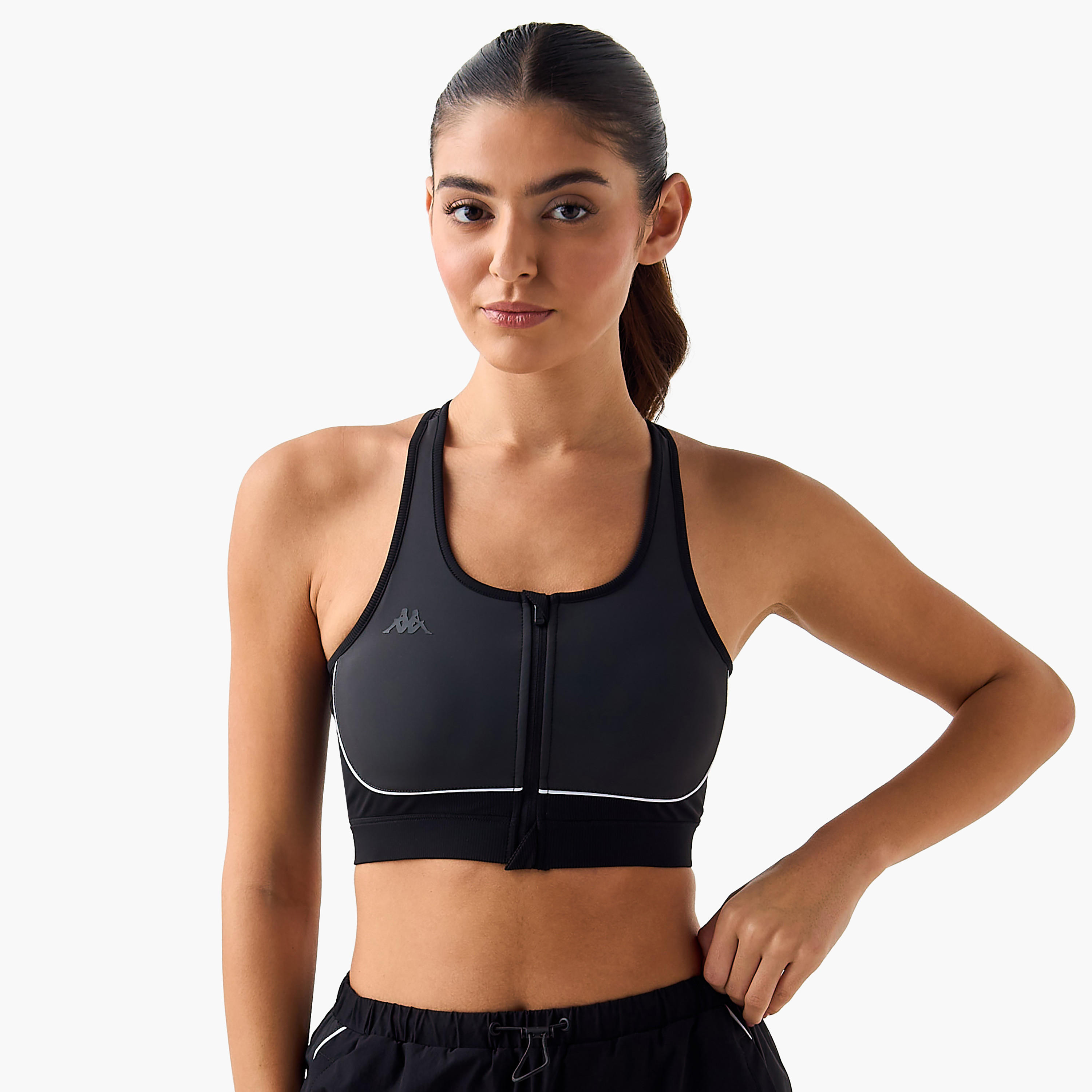 صدرية رياضية متوسطة الدعم للنساء من كابا-women-clothing-lingerie-bras-image-1