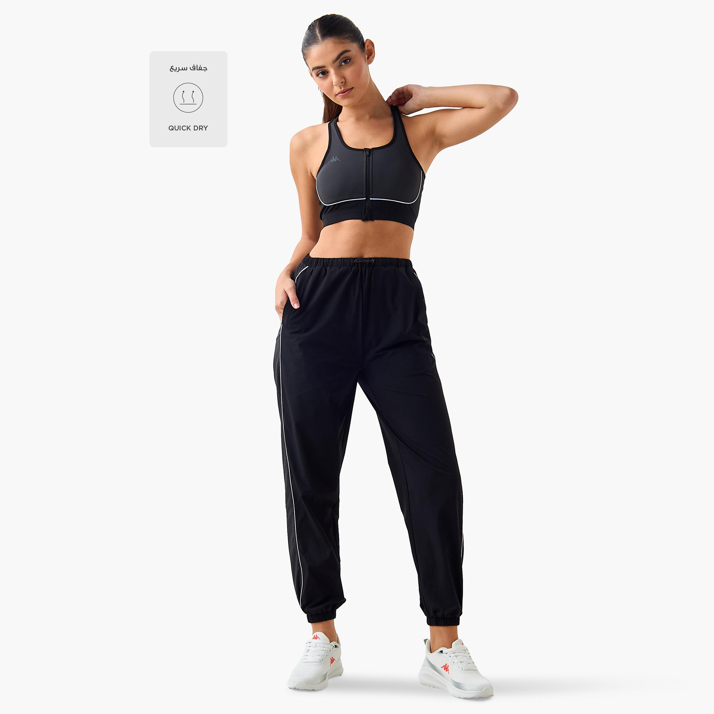 صدرية رياضية متوسطة الدعم للنساء من كابا-women-clothing-lingerie-bras-image-2