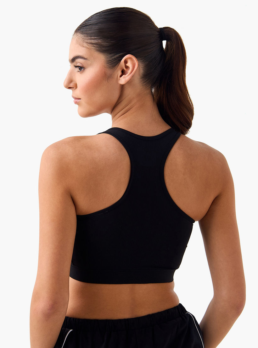 صدريّة رياضية بدعم متوسط وسحّاب إغلاق من كابا-women-clothing-lingerie-bras-image-3