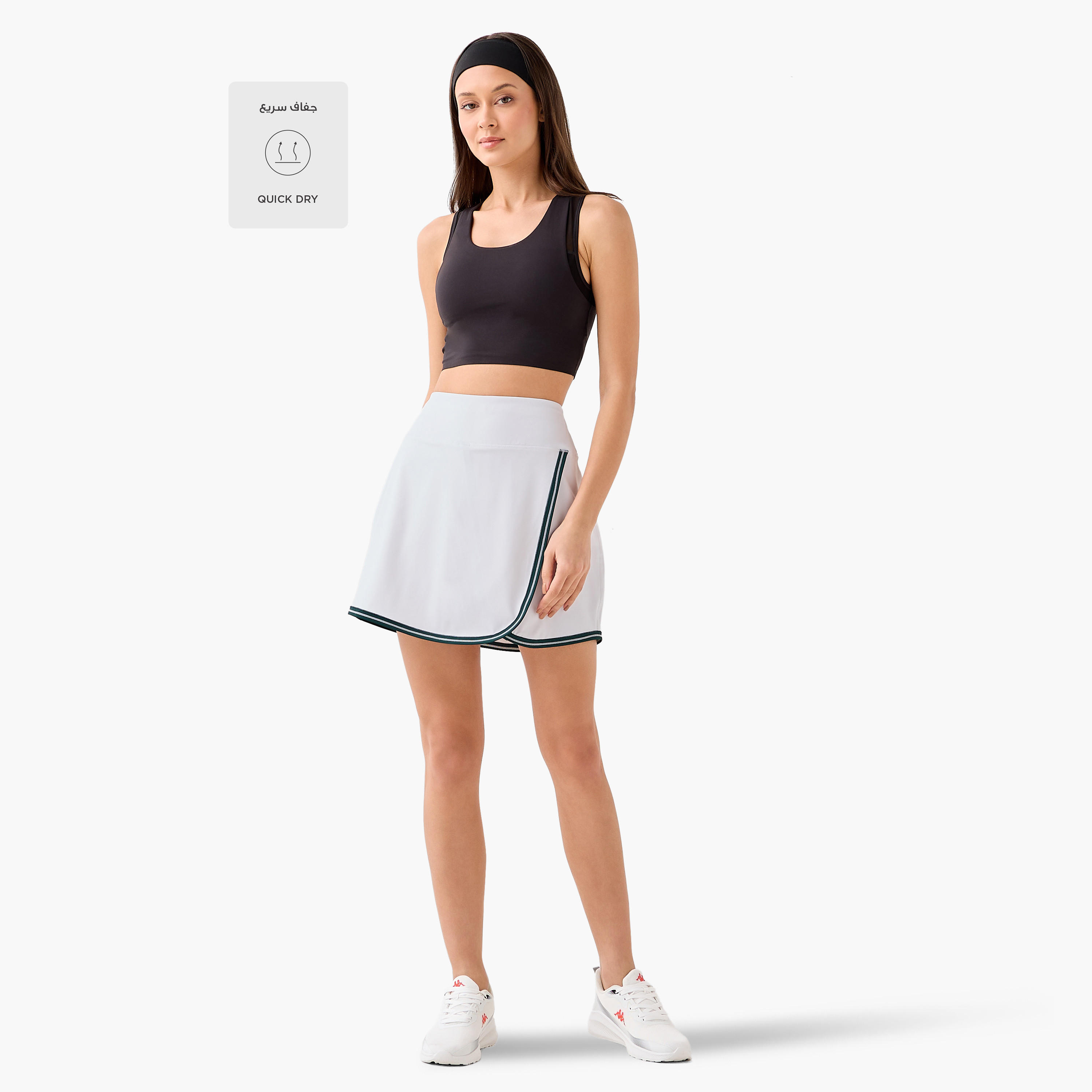 Kappa Women 2-Way Stretch Tennis Skort-women-clothing-bottoms-skirts-image-3