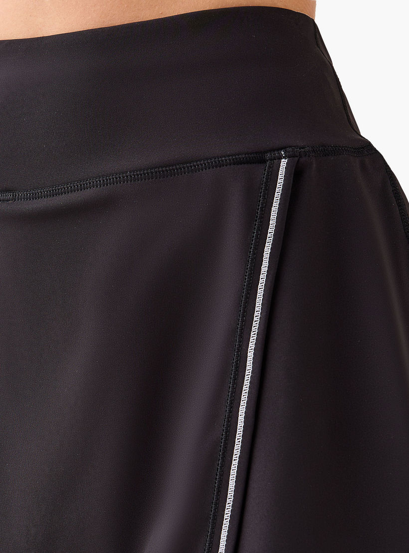 تنورة شورت تنس مطاطية للنساء من كابا-women-clothing-bottoms-skirts-image-2