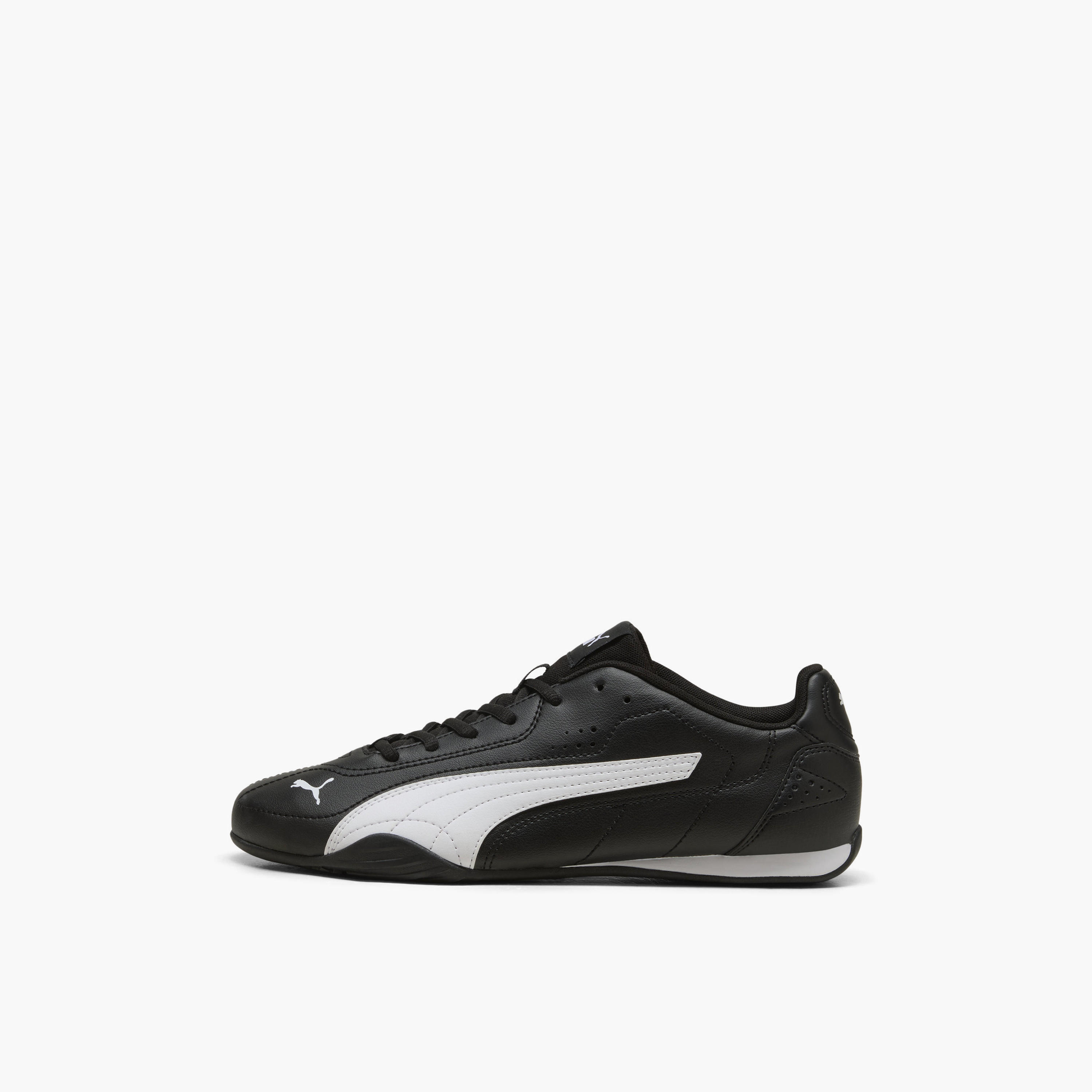 Puma Men Catch Leather Lace-Up Low Ankle Sneakers-sports-men-shoes-image-3