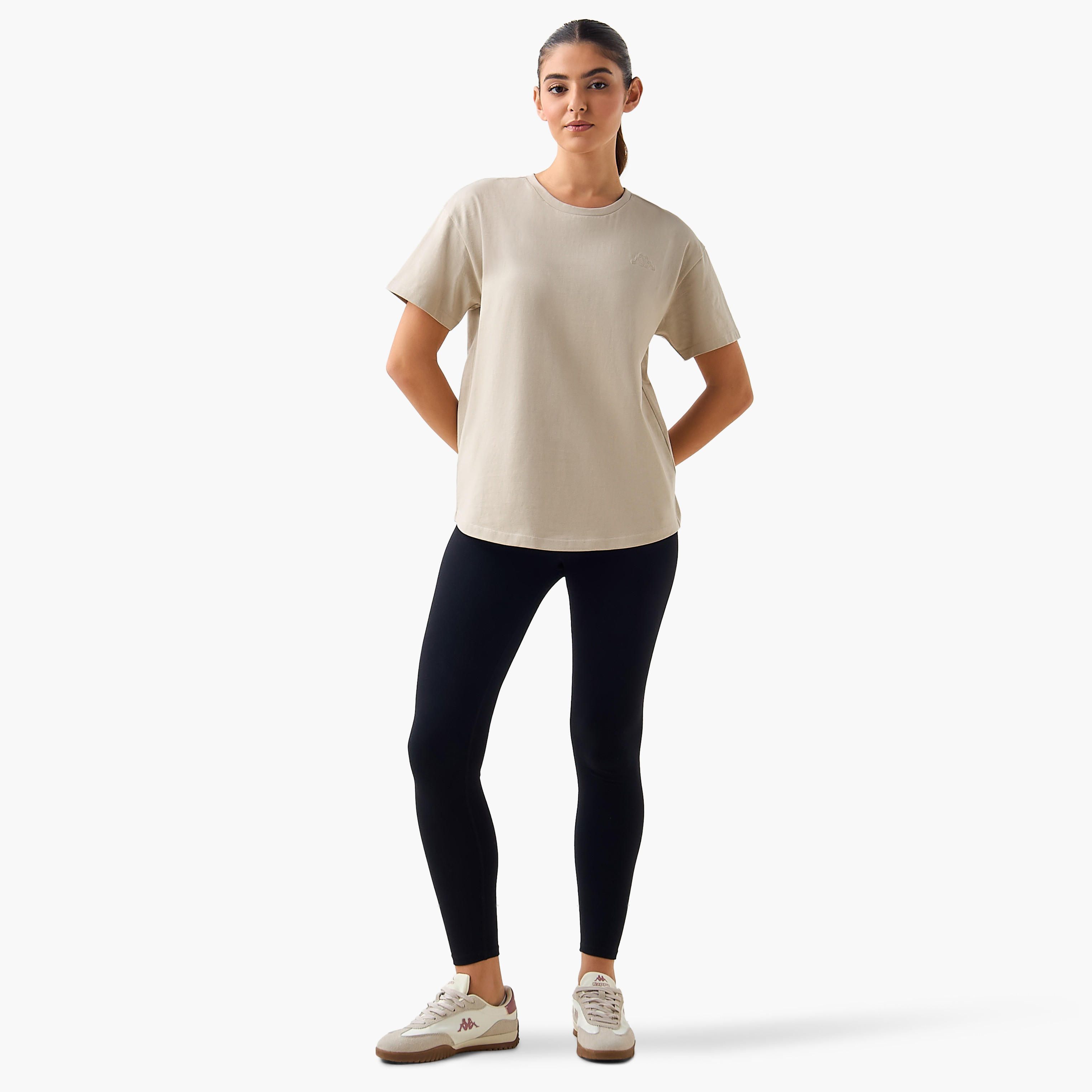 Kappa Women 2-Way Stretch T-shirt-women-clothing-tshirts-image-4