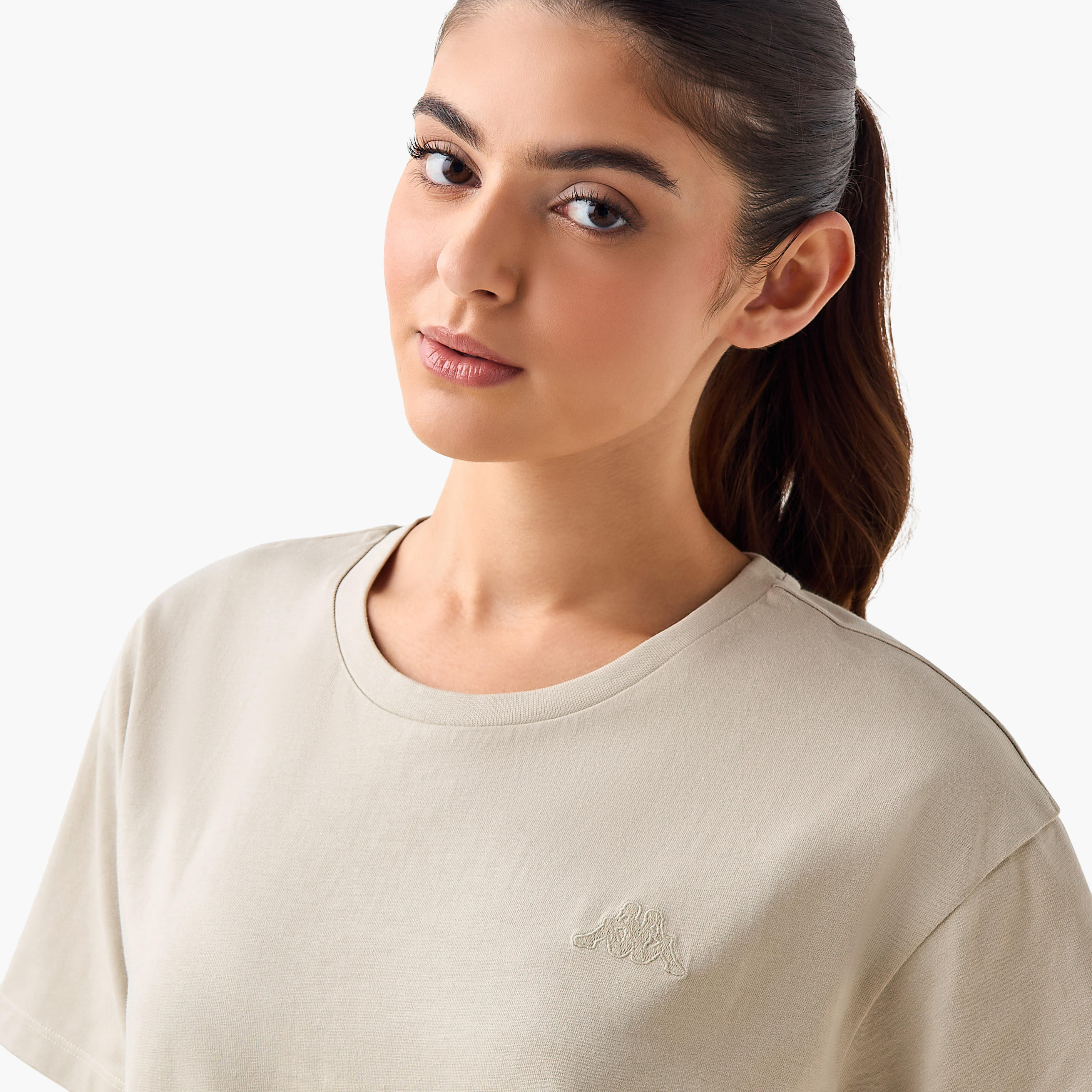 Kappa Women 2-Way Stretch T-shirt-women-clothing-tshirts-image-6
