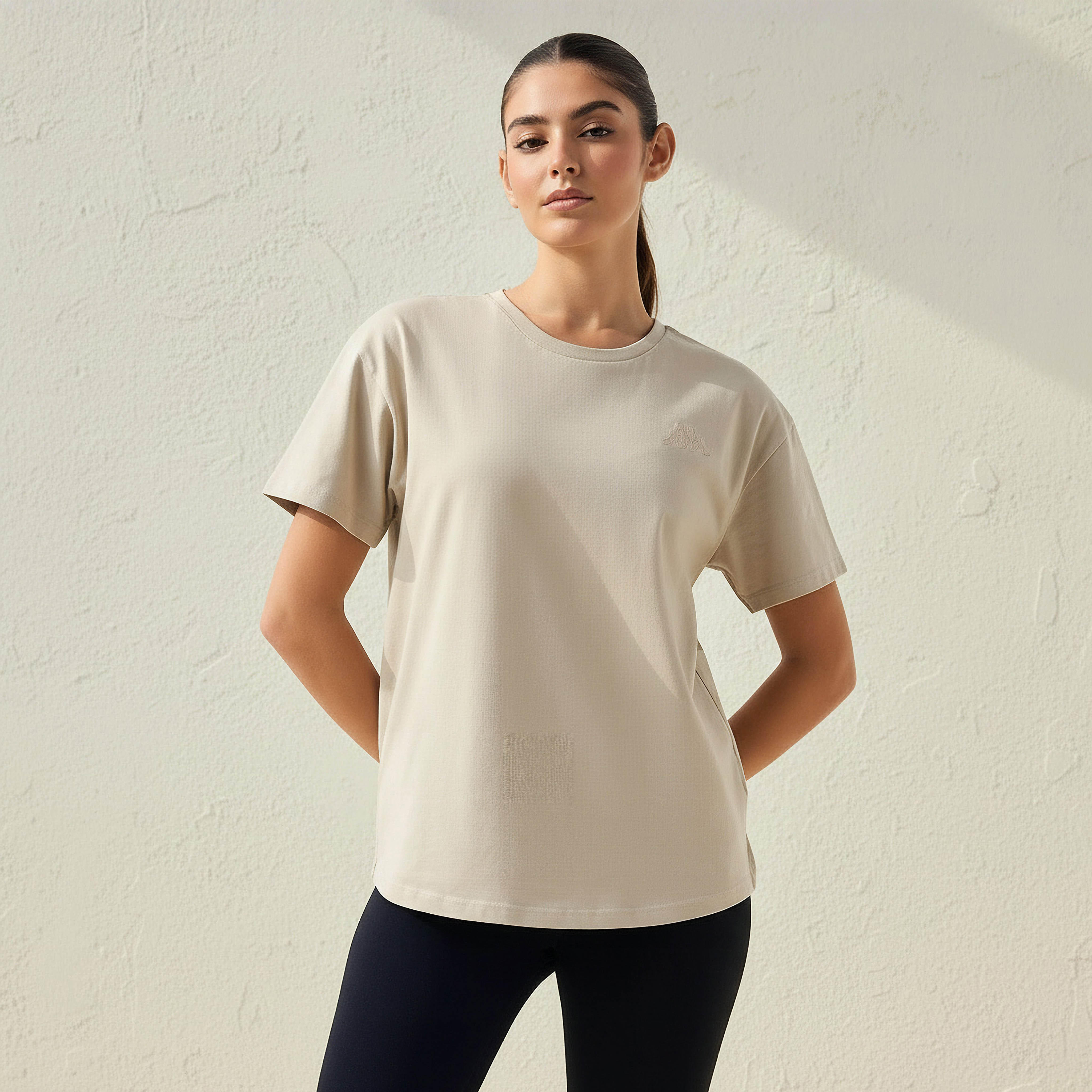 Kappa Women 2-Way Stretch T-shirt-women-clothing-tshirts-image-1