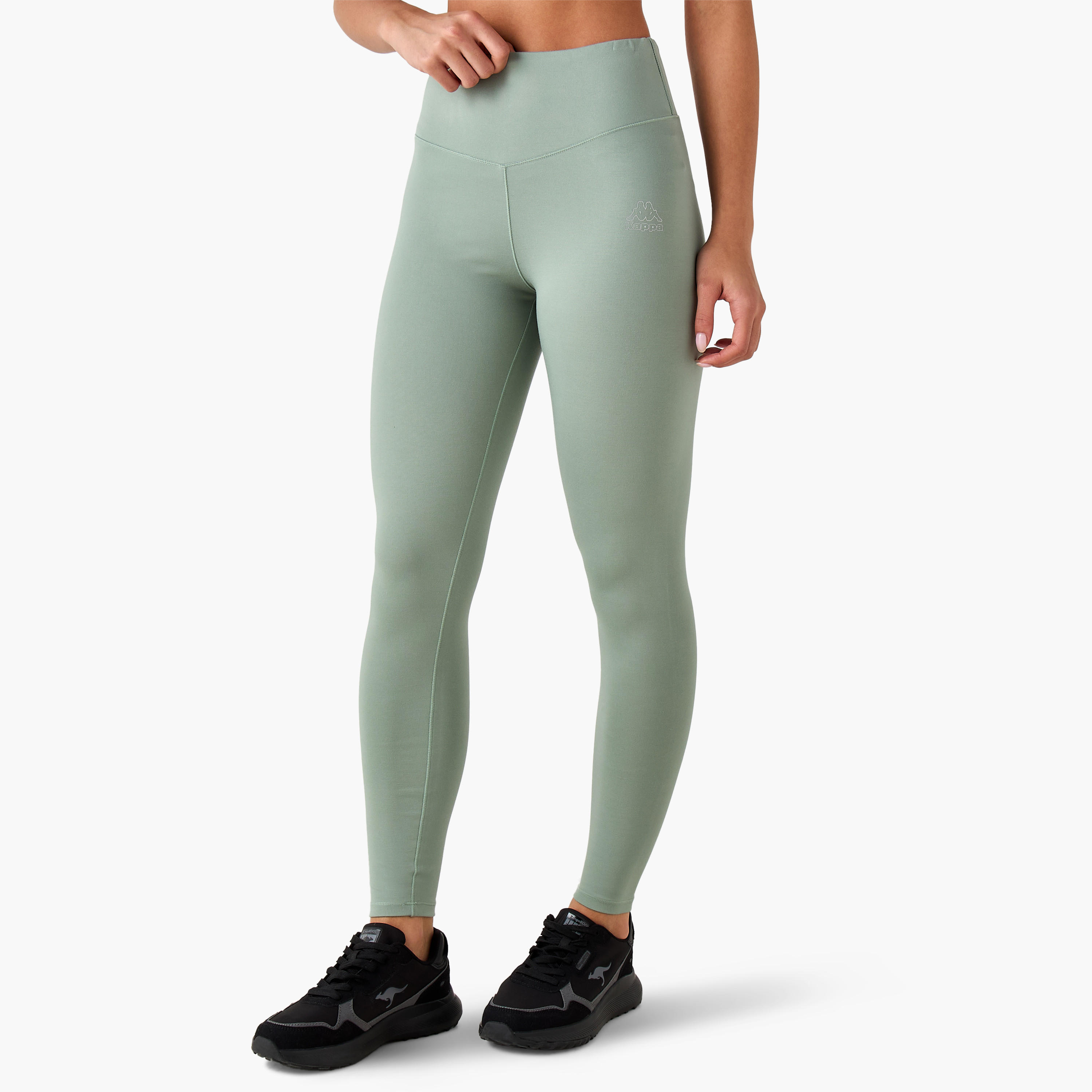 بنطلون ليقنز نسائي رياضي بخصر مرتفع من كابا-sports-women-clothing-activewearleggings-image-2