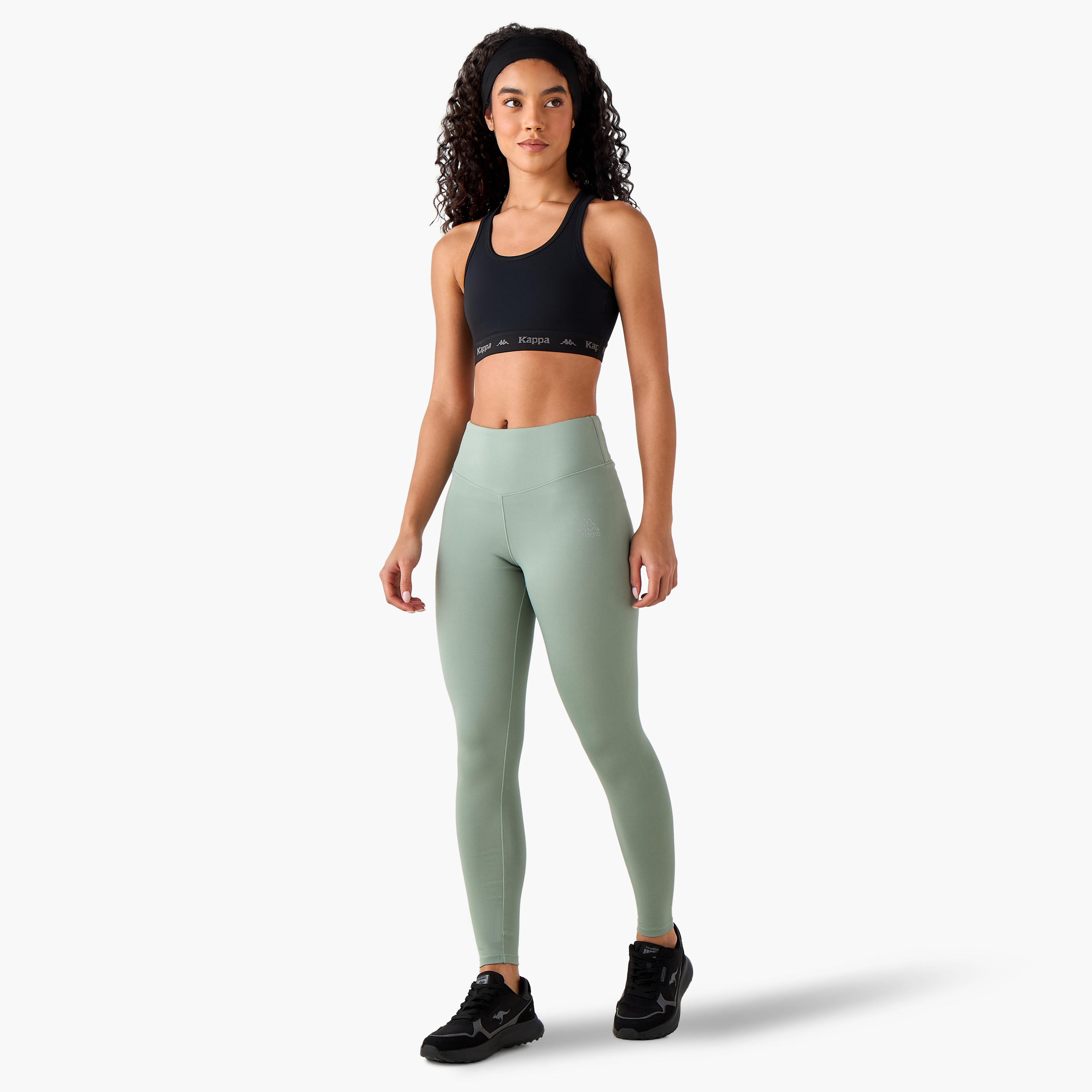 بنطلون ليقنز نسائي رياضي بخصر مرتفع من كابا-sports-women-clothing-activewearleggings-image-3