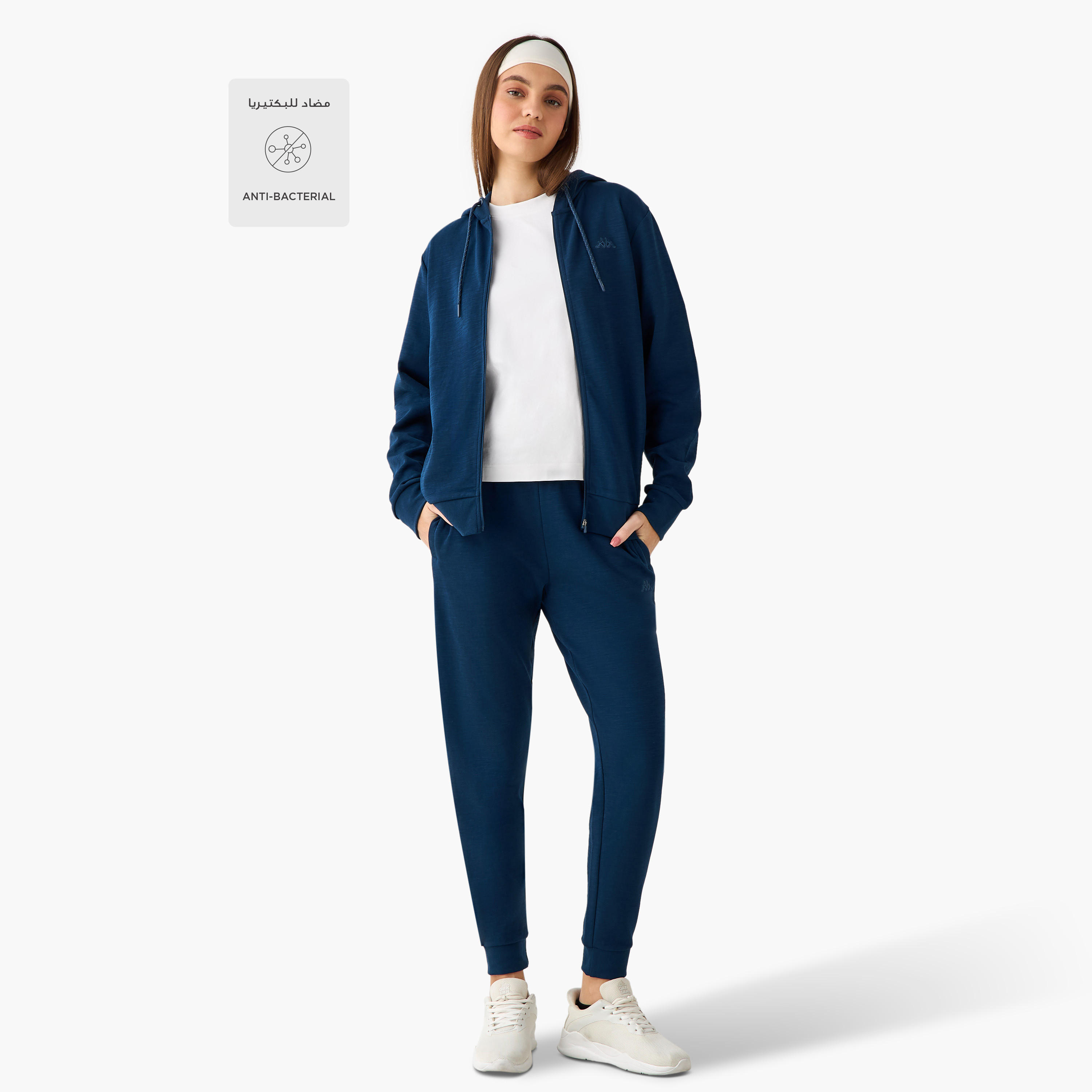 بنطلون رياضي برباط خصر للنساء من كابا-women-clothing-bottoms-joggers-image-2