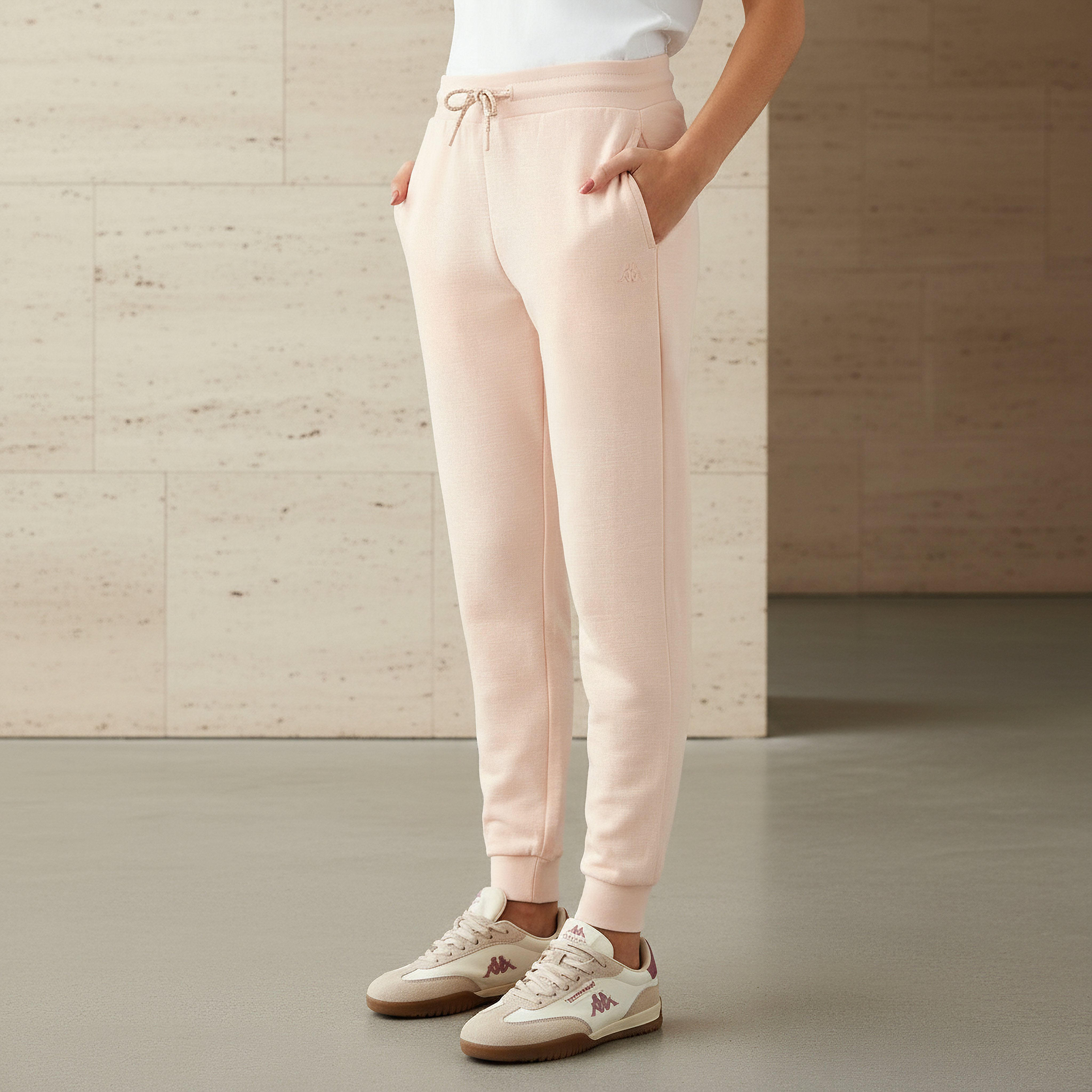 بنطلون رياضي برباط خصر للنساء من كابا-women-clothing-bottoms-joggers-image-1
