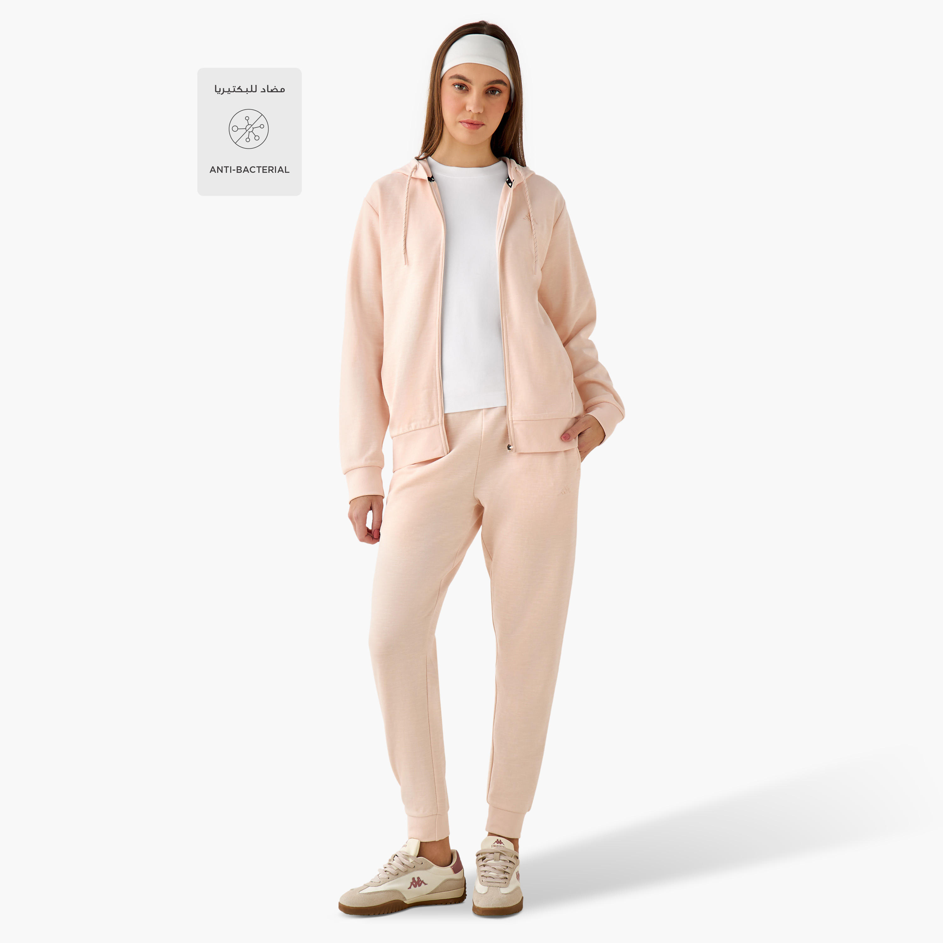 Kappa Women Drawstring Waist Joggers-women-clothing-bottoms-joggers-image-2