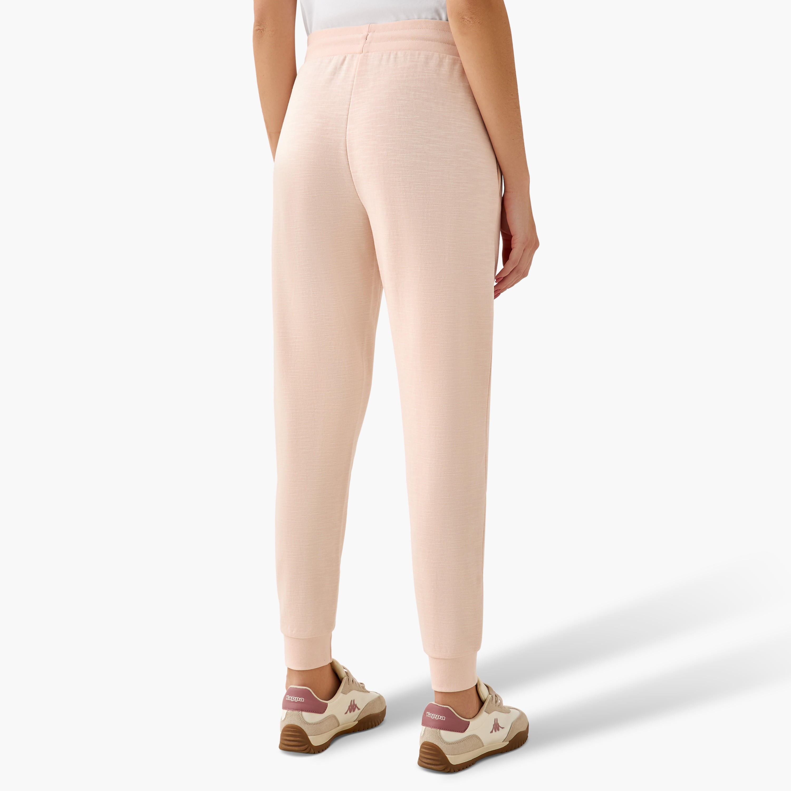 Kappa Women Drawstring Waist Joggers-women-clothing-bottoms-joggers-image-3