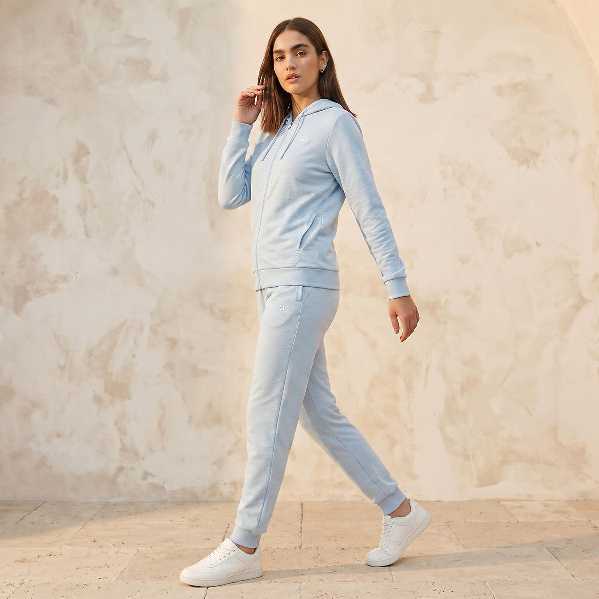 بنطلون رياضي بخصر برباط للنساء من كابا-women-clothing-bottoms-joggers-image-3