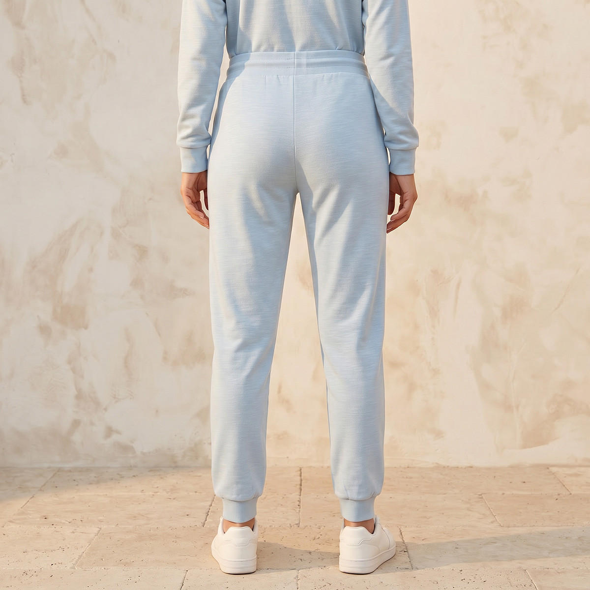 بنطلون رياضي بخصر برباط للنساء من كابا-women-clothing-bottoms-joggers-image-4