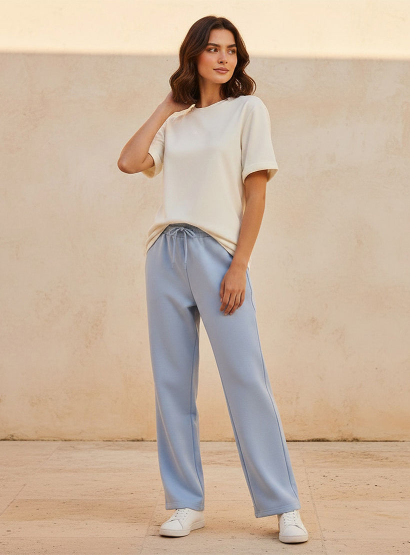 تيشيرت بطبعات قابل للتمدد في اتجاهين من كابا-women-clothing-tshirts-image-3