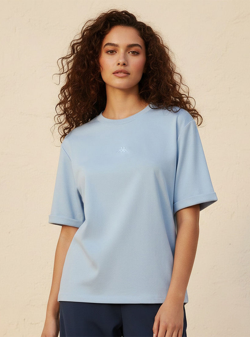 Kappa 2 Way Stretch Printed T-shirt-women-clothing-tshirts-image-1