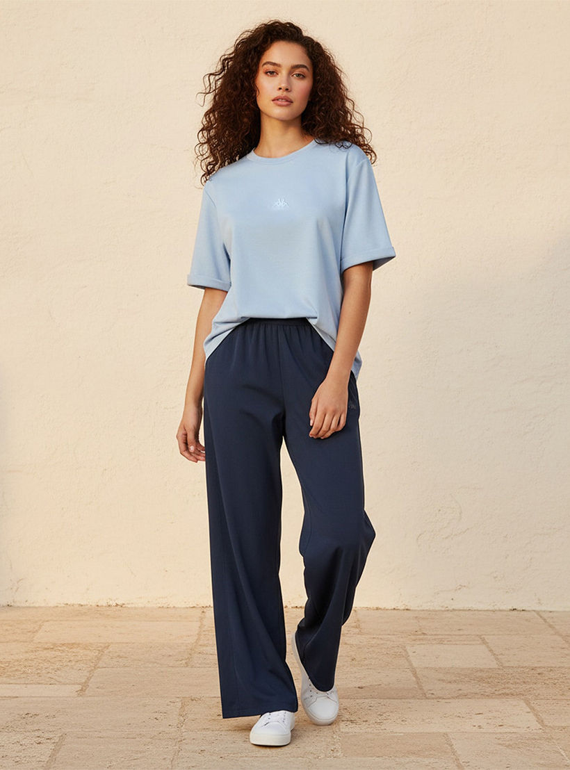 تيشيرت بطبعات قابل للتمدد في اتجاهين من كابا-women-clothing-tshirts-image-3