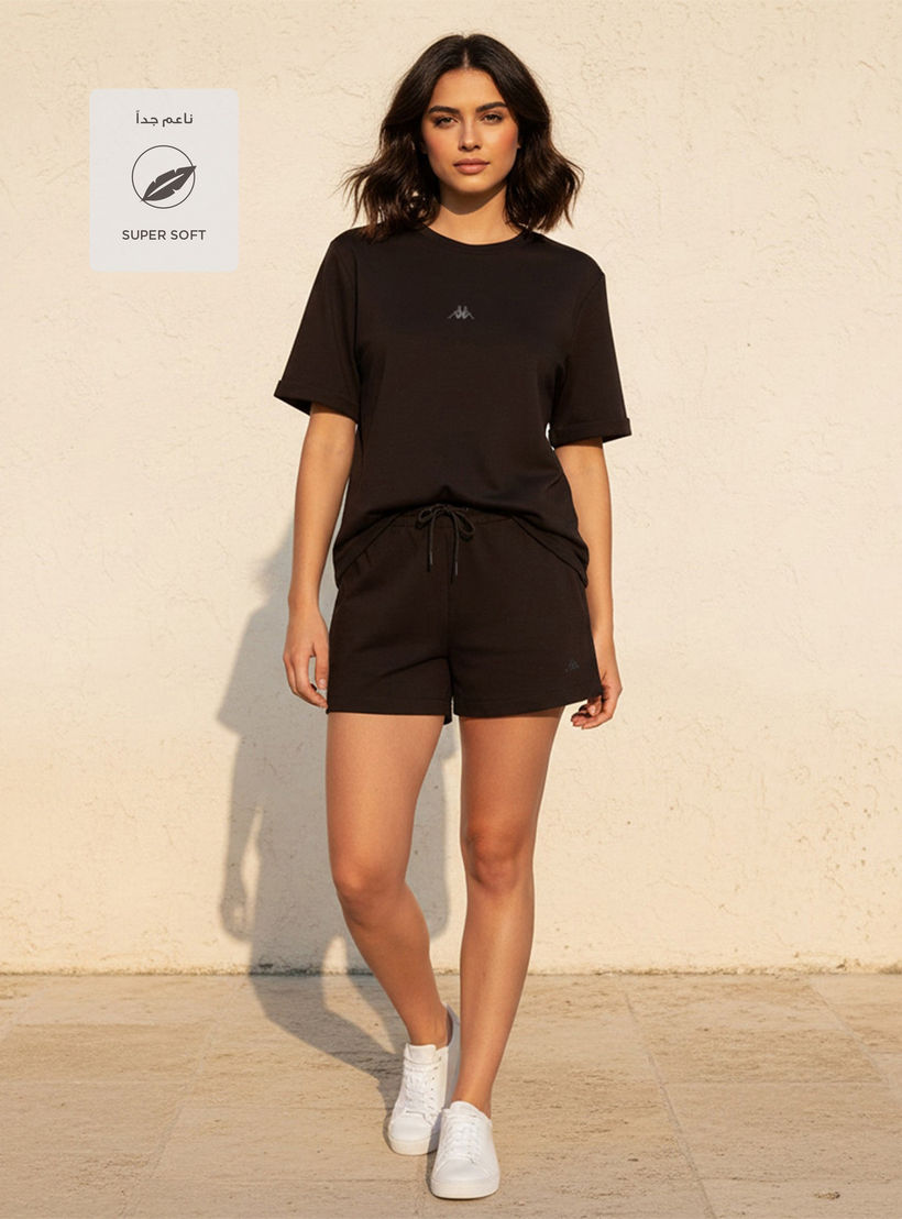 Kappa 2 Way Stretch Printed T-shirt-women-clothing-tshirts-image-3