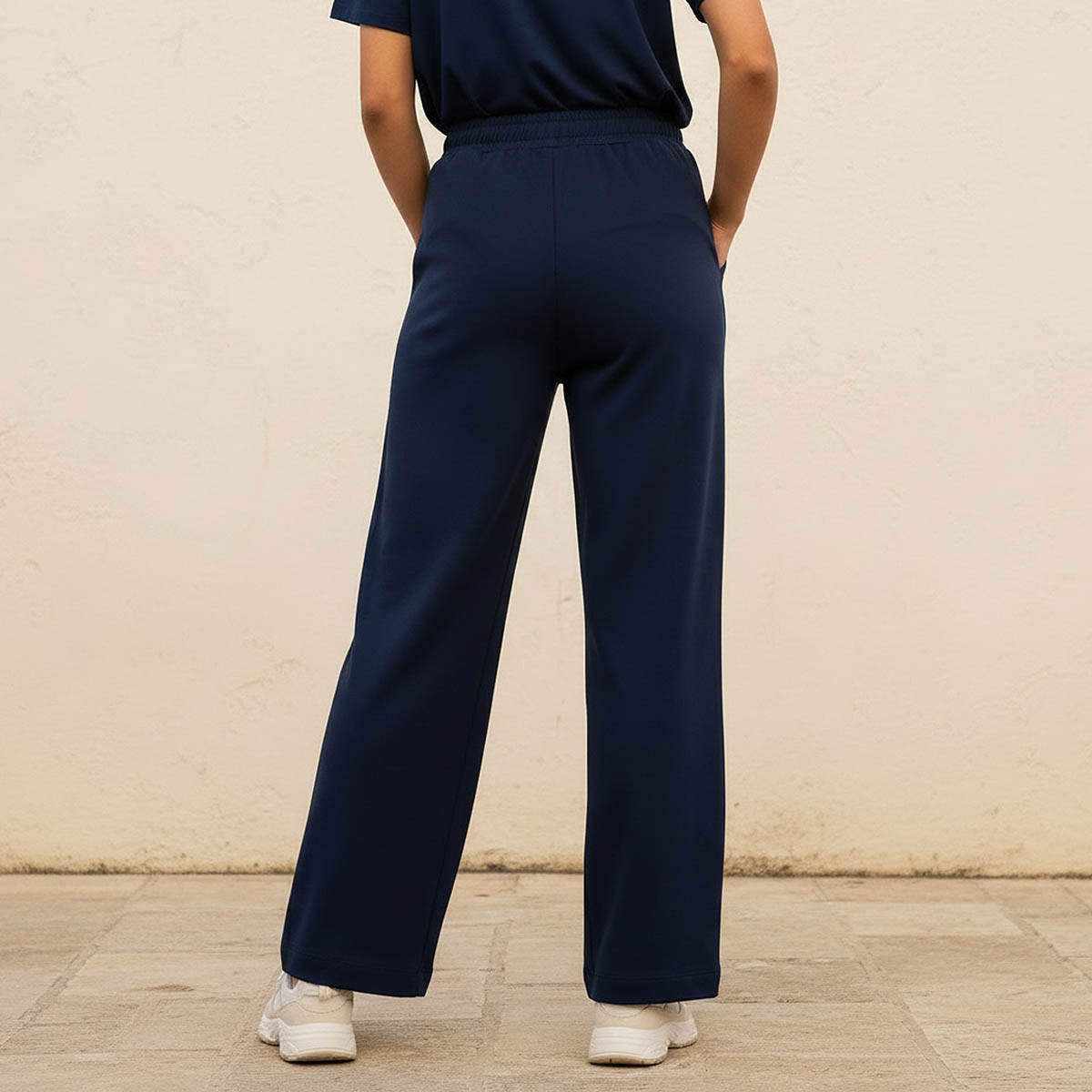 Kappa Women Elasticated Waist Wide Leg Pants-women-clothing-bottoms-joggers-image-4