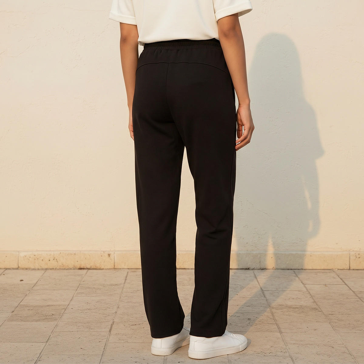 بنطلون رياضي مرن من كابا-women-clothing-bottoms-joggers-image-4
