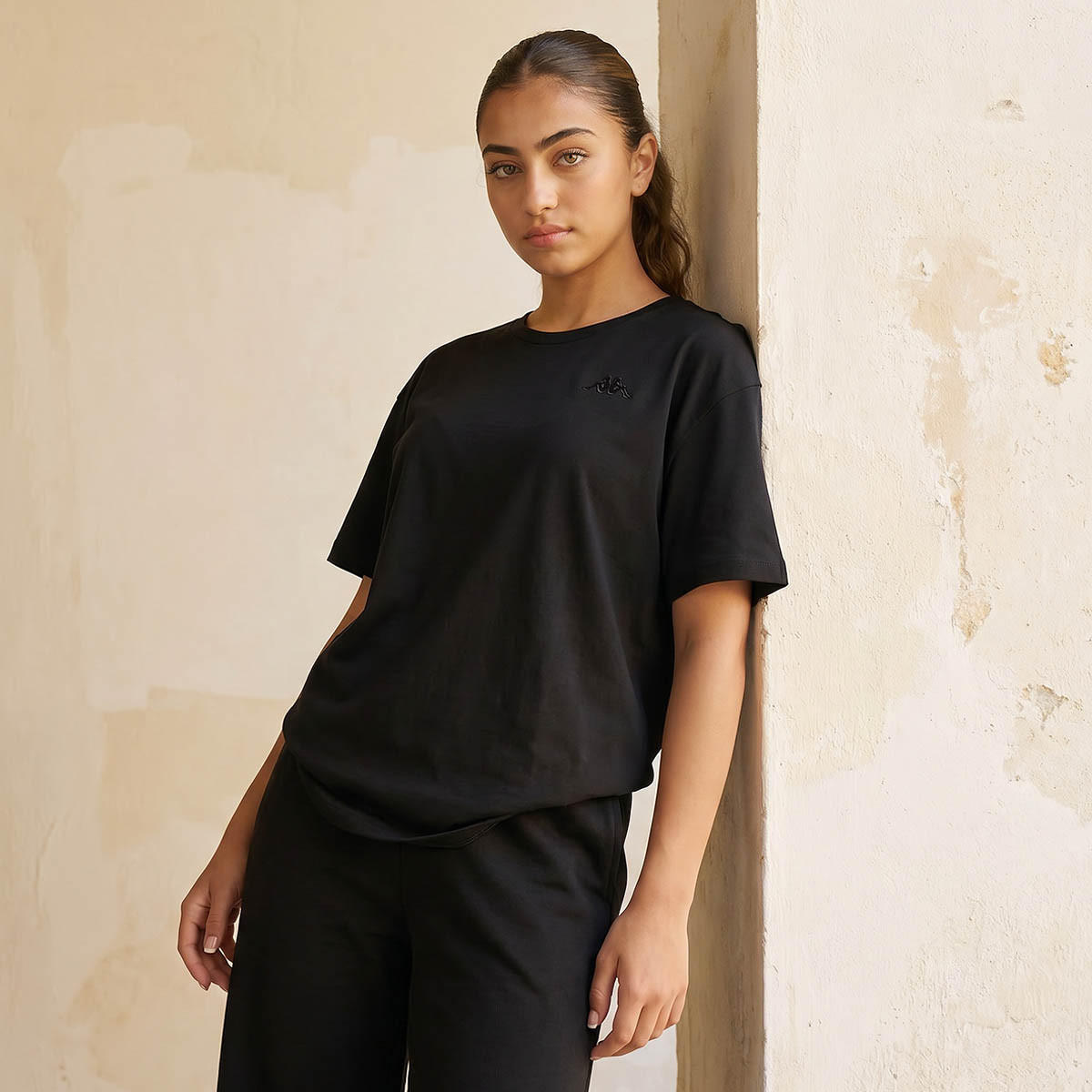 Kappa Women Logo Embroidered T-shirt-women-clothing-tshirts-image-5