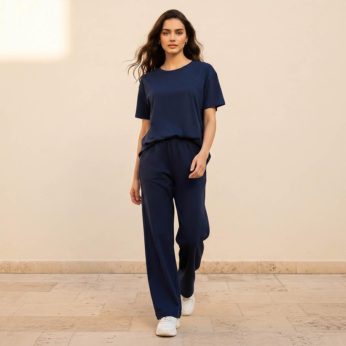 Kappa Women Logo Embroidered T-shirt-women-clothing-tshirts-image-3