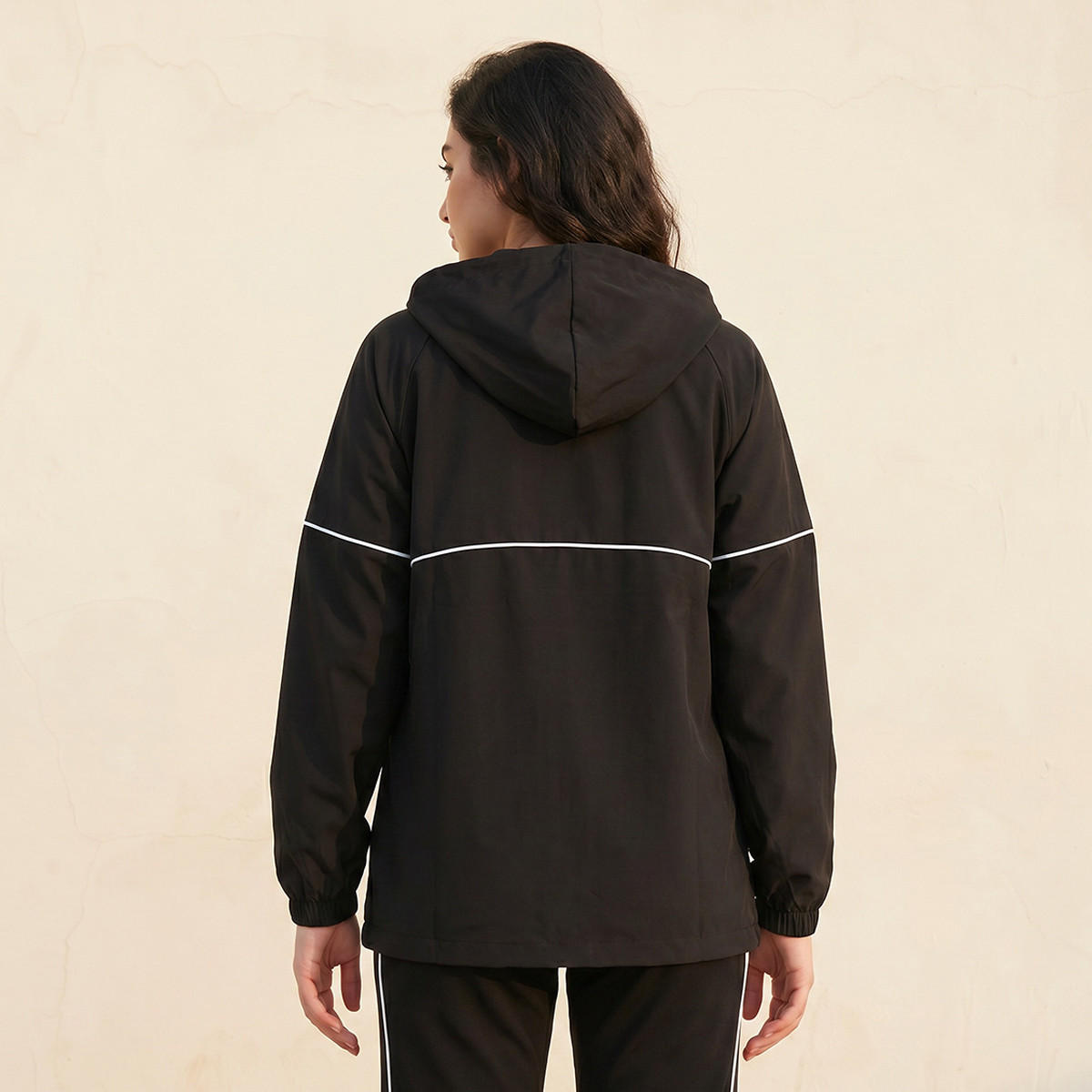 Kappa 2 Way Stretch Zip Through Jacket-sports-women-clothing-coatsandjackets-jackets-image-4