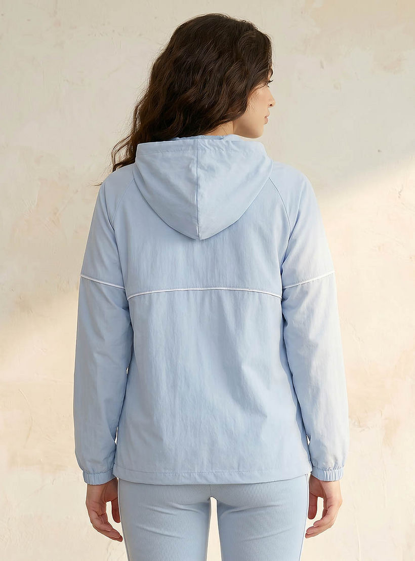 Kappa 2 Way Stretch Zip Through Jacket-sports-women-clothing-coatsandjackets-jackets-image-4