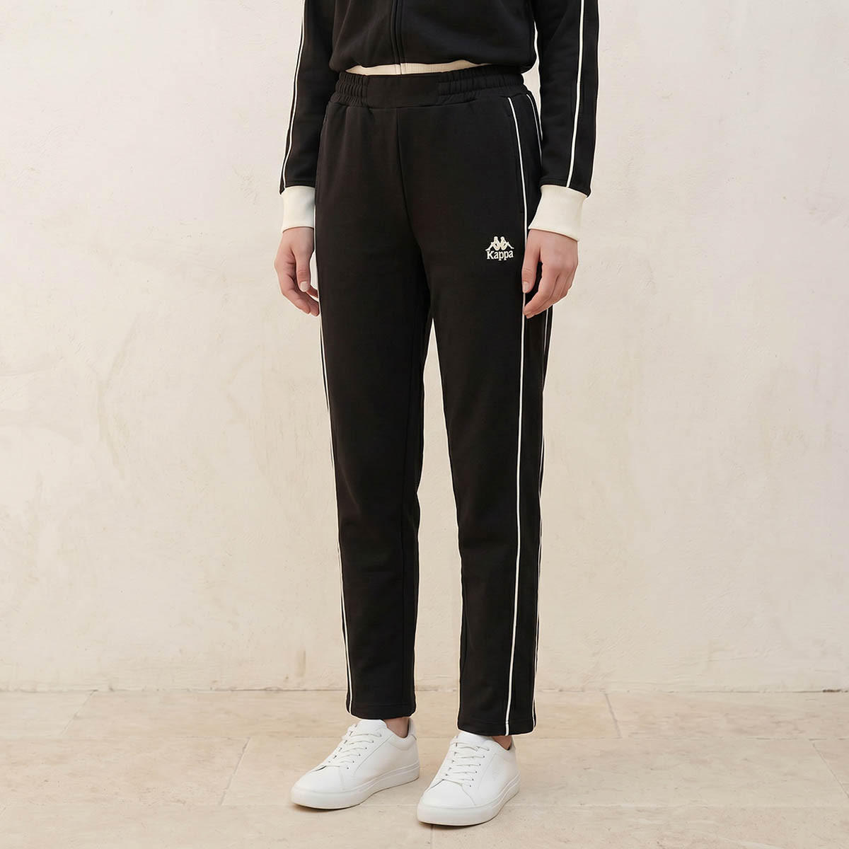 Kappa Elasticated Waist Track Pants-women-clothing-bottoms-joggers-image-1