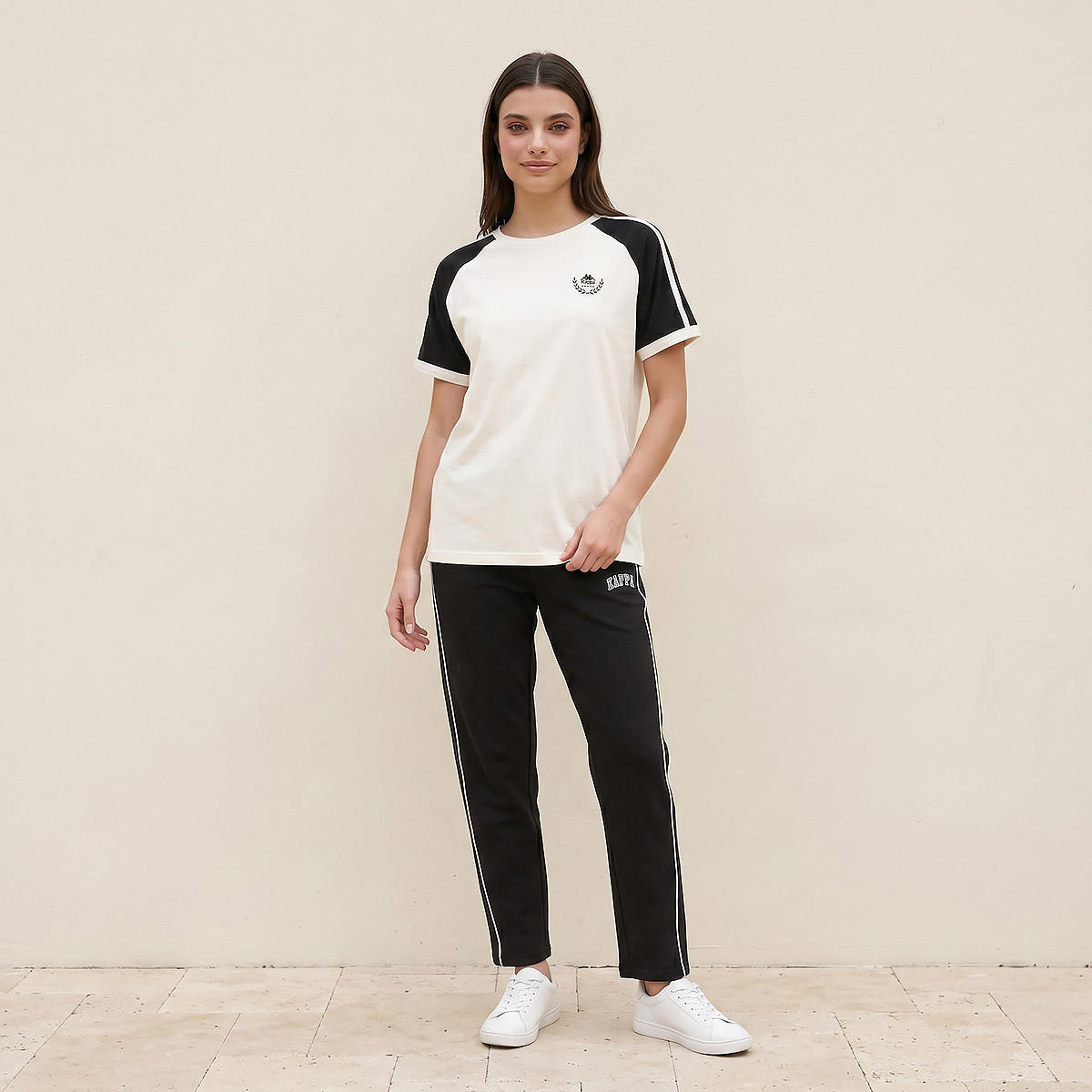 تيشيرت بأكمام مغايرة من كابا-sports-women-clothing-tshirtsandvests-image-3