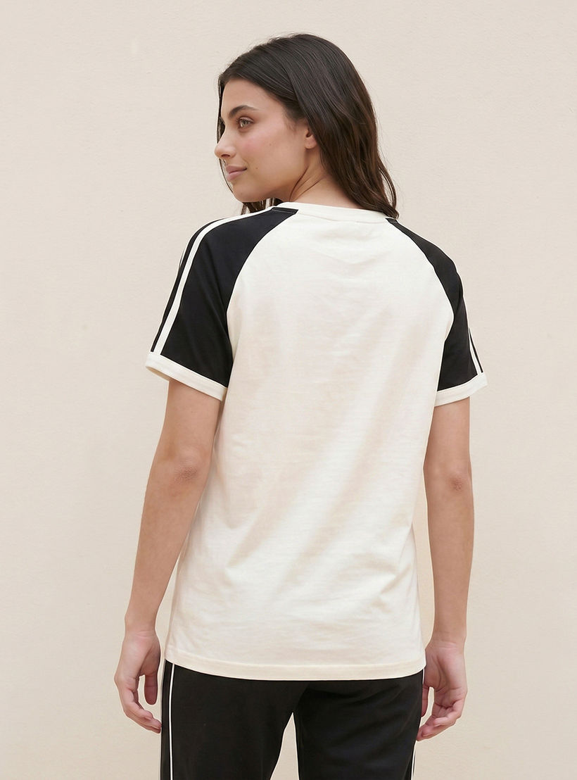 تيشيرت بأكمام مغايرة من كابا-sports-women-clothing-tshirtsandvests-image-4
