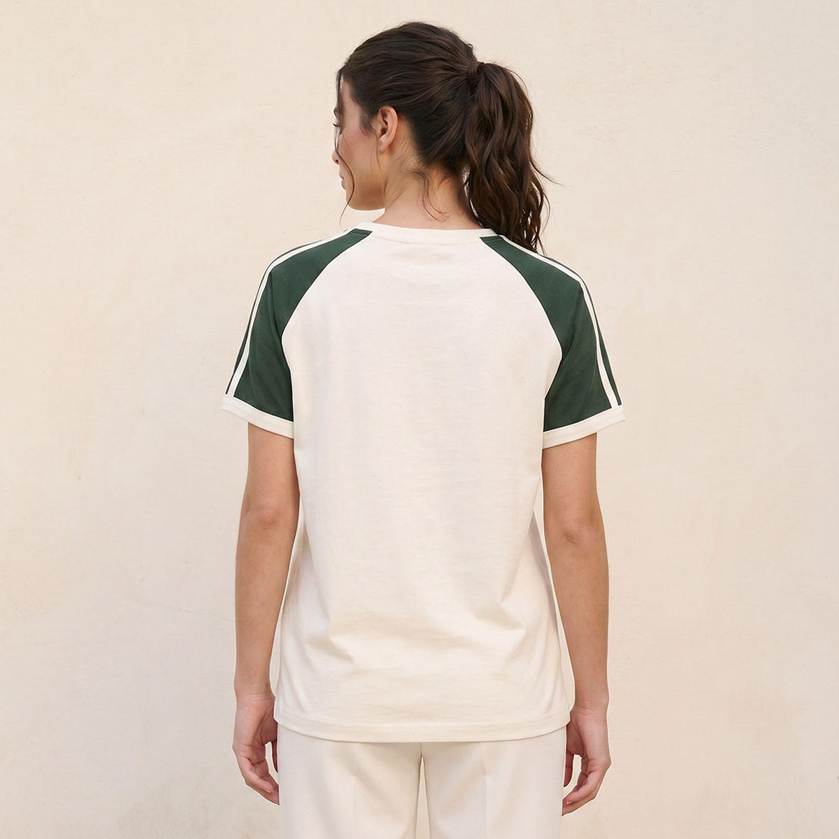 تيشيرت بأكمام مغايرة من كابا-sports-women-clothing-tshirtsandvests-image-4