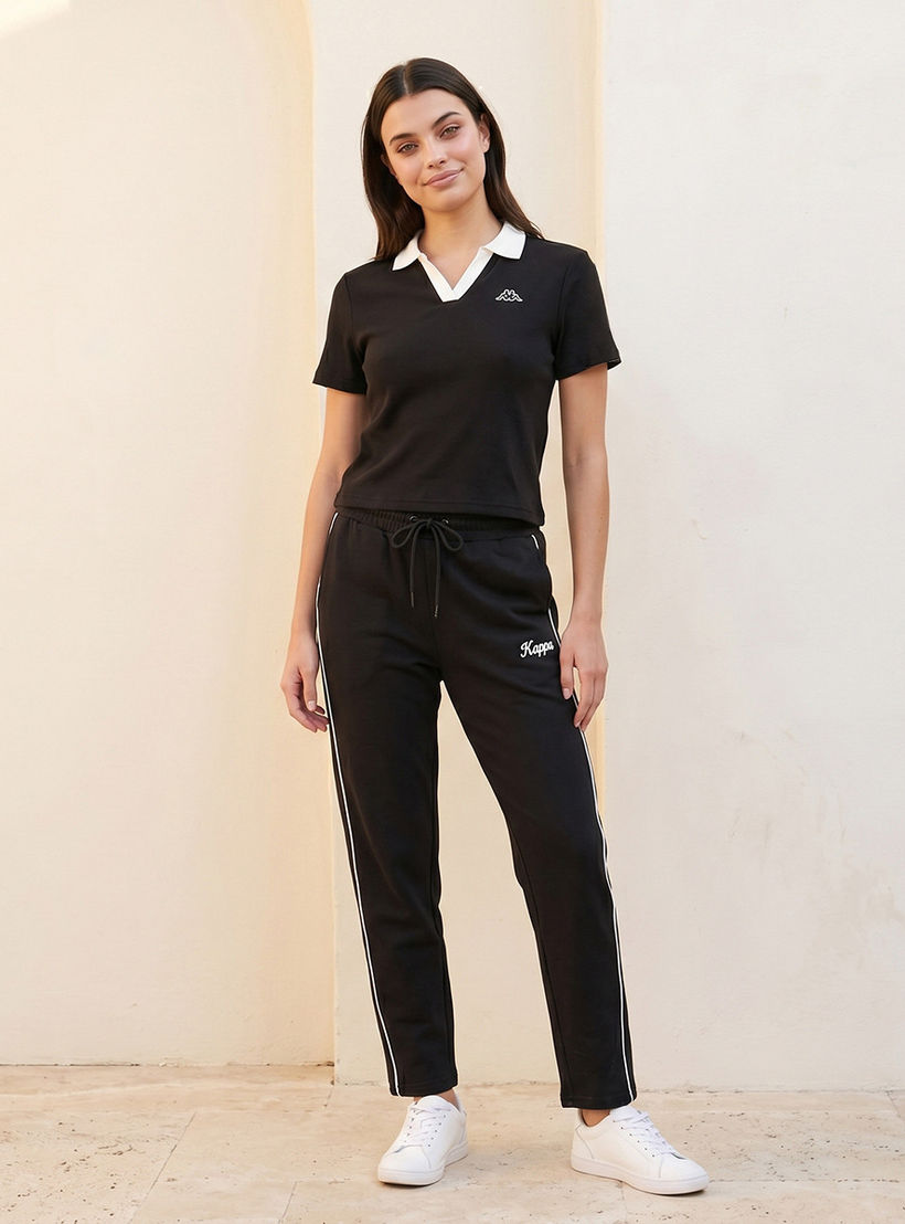 تيشيرت بولو بياقة جوني ومرونة عالية من كابا-sports-women-clothing-tshirtsandvests-image-3