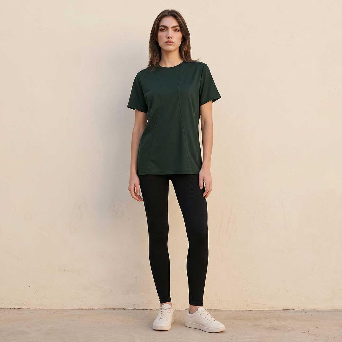 Kappa Panelled T-shirt-women-clothing-tshirts-image-3