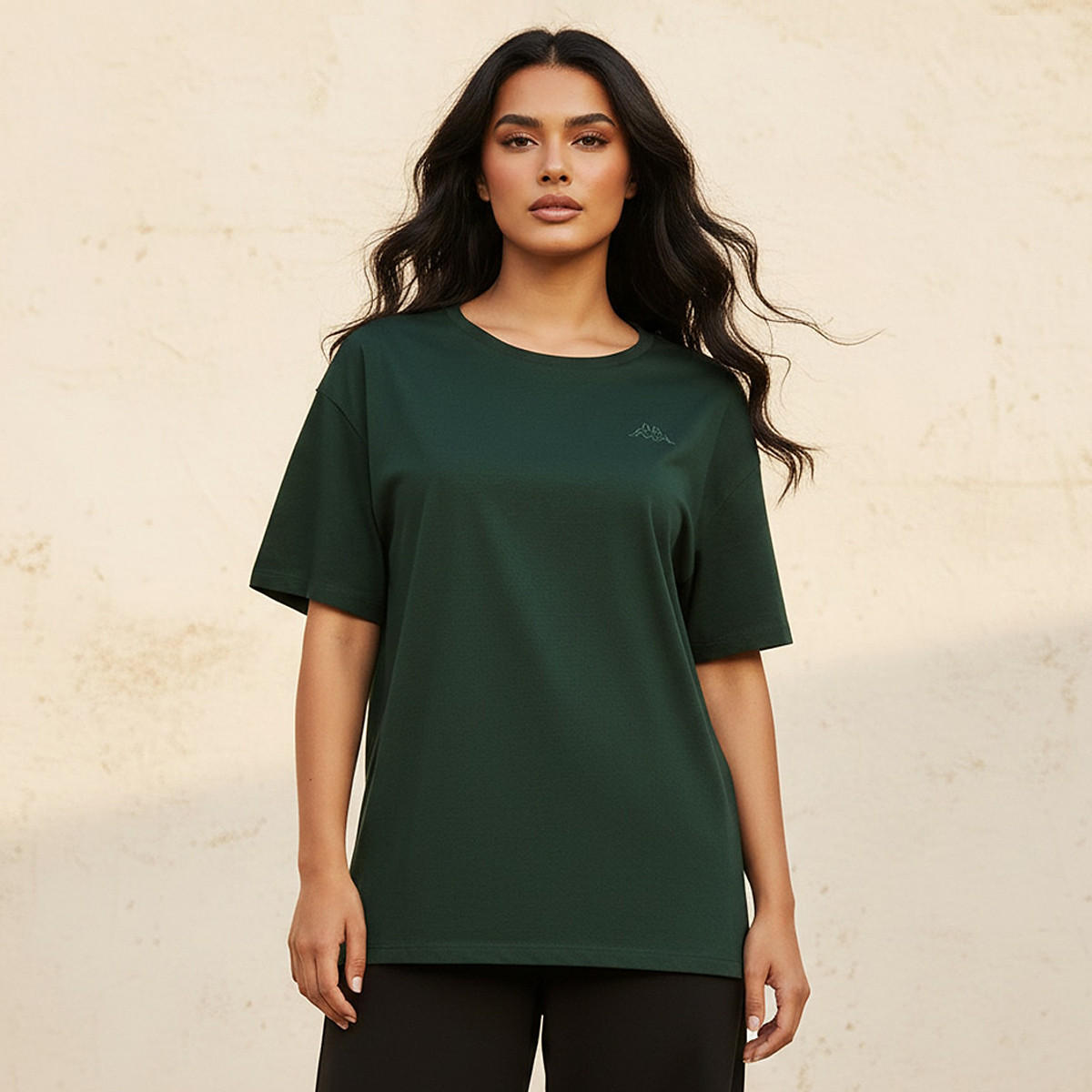 Kappa Women Logo Embroidered T-shirt-women-clothing-tshirts-image-1