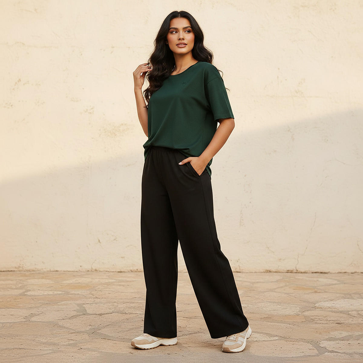 Kappa Women Logo Embroidered T-shirt-women-clothing-tshirts-image-3