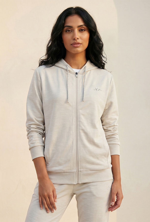 هودي بسحاب كامل من كابا-sports-women-clothing-hoodiesandsweatshirts-image-1