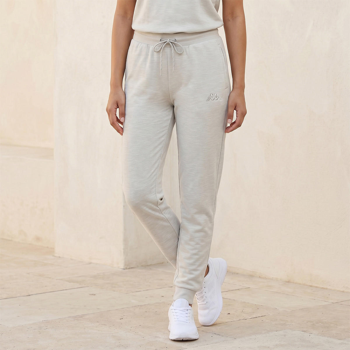 بنطلون رياضي غير مطاطي من كابا-women-clothing-bottoms-joggers-image-1