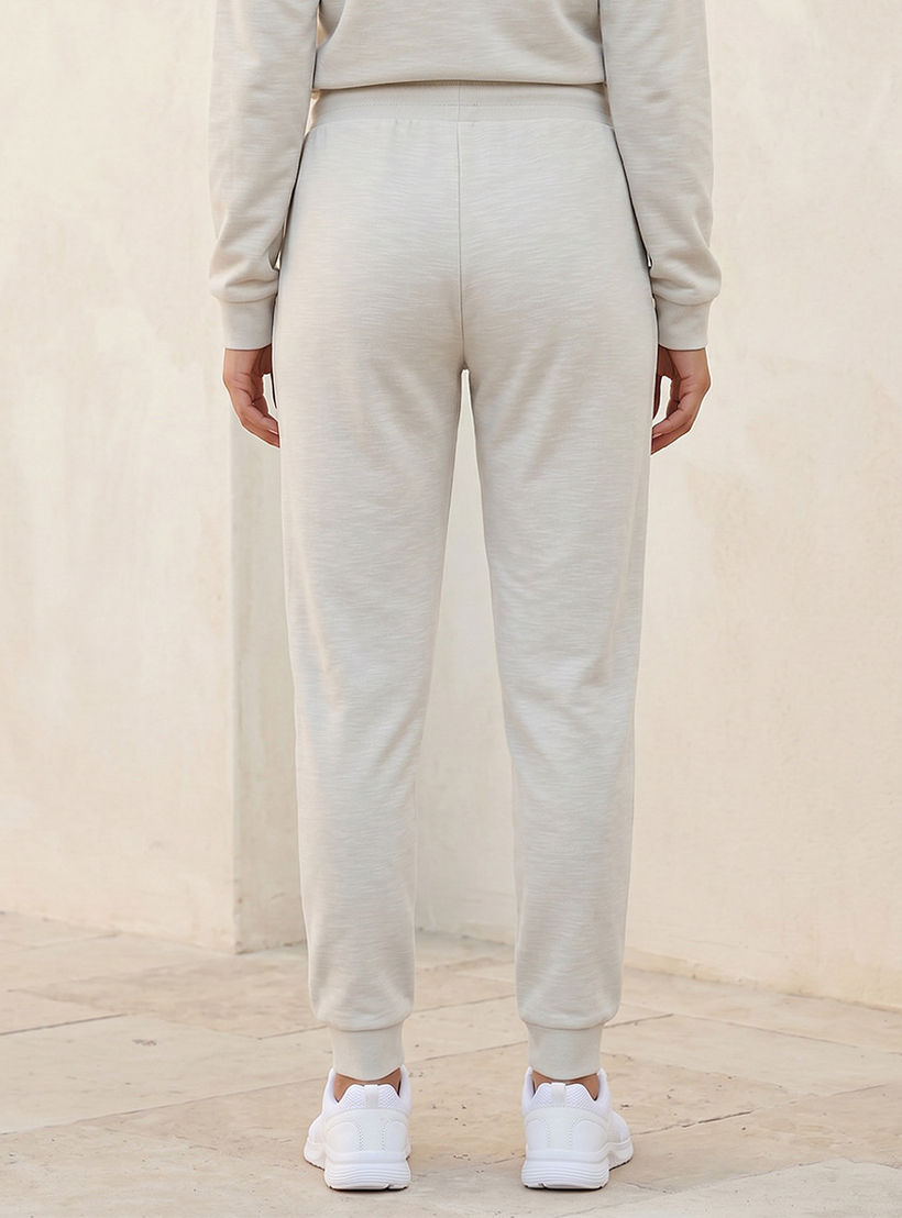 بنطلون رياضي غير مطاطي من كابا-women-clothing-bottoms-joggers-image-4