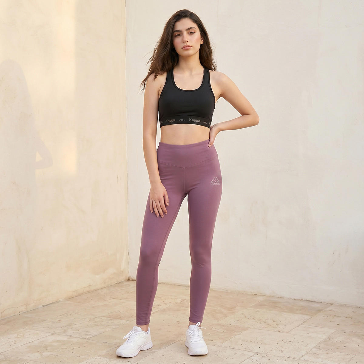 بنطلون ليقنز بطبعات الشعار من كابا-sports-women-clothing-activewearleggings-image-3