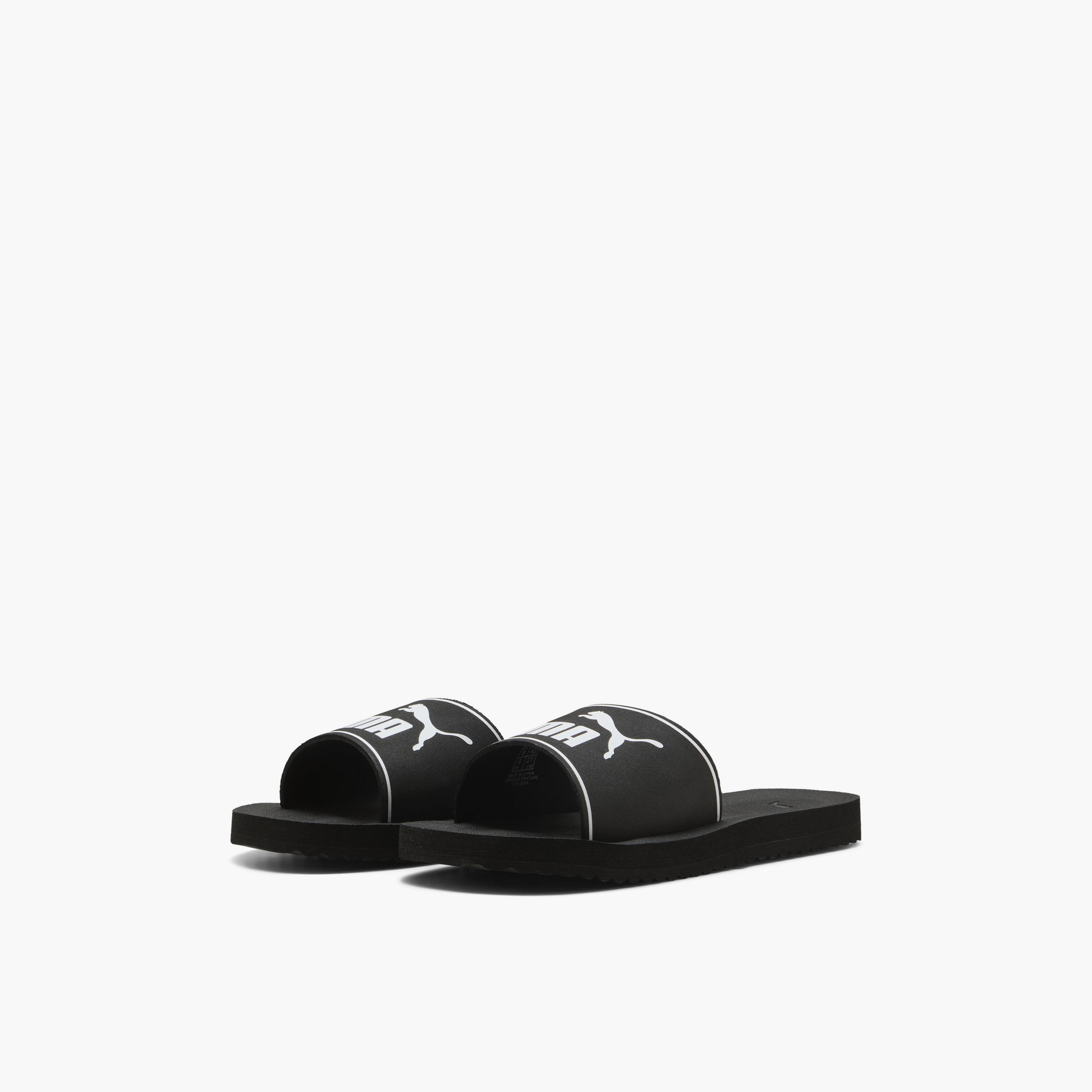 Puma Men Purecat 2.0 Logo Print Slides-sports-men-shoes-image-1