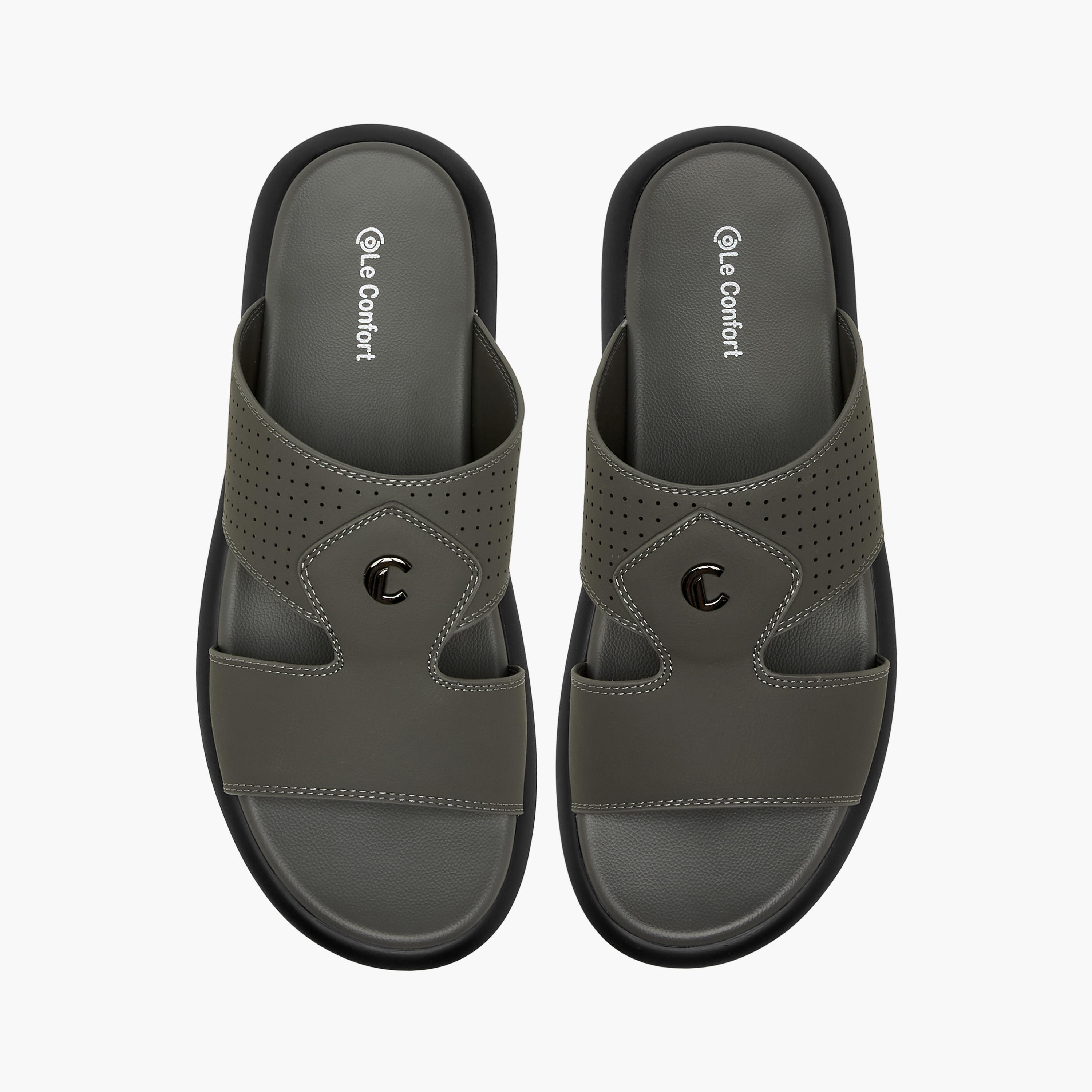 Le Confort Men Slip-On Comfort Sandals-men-shoes-sandals-image-1
