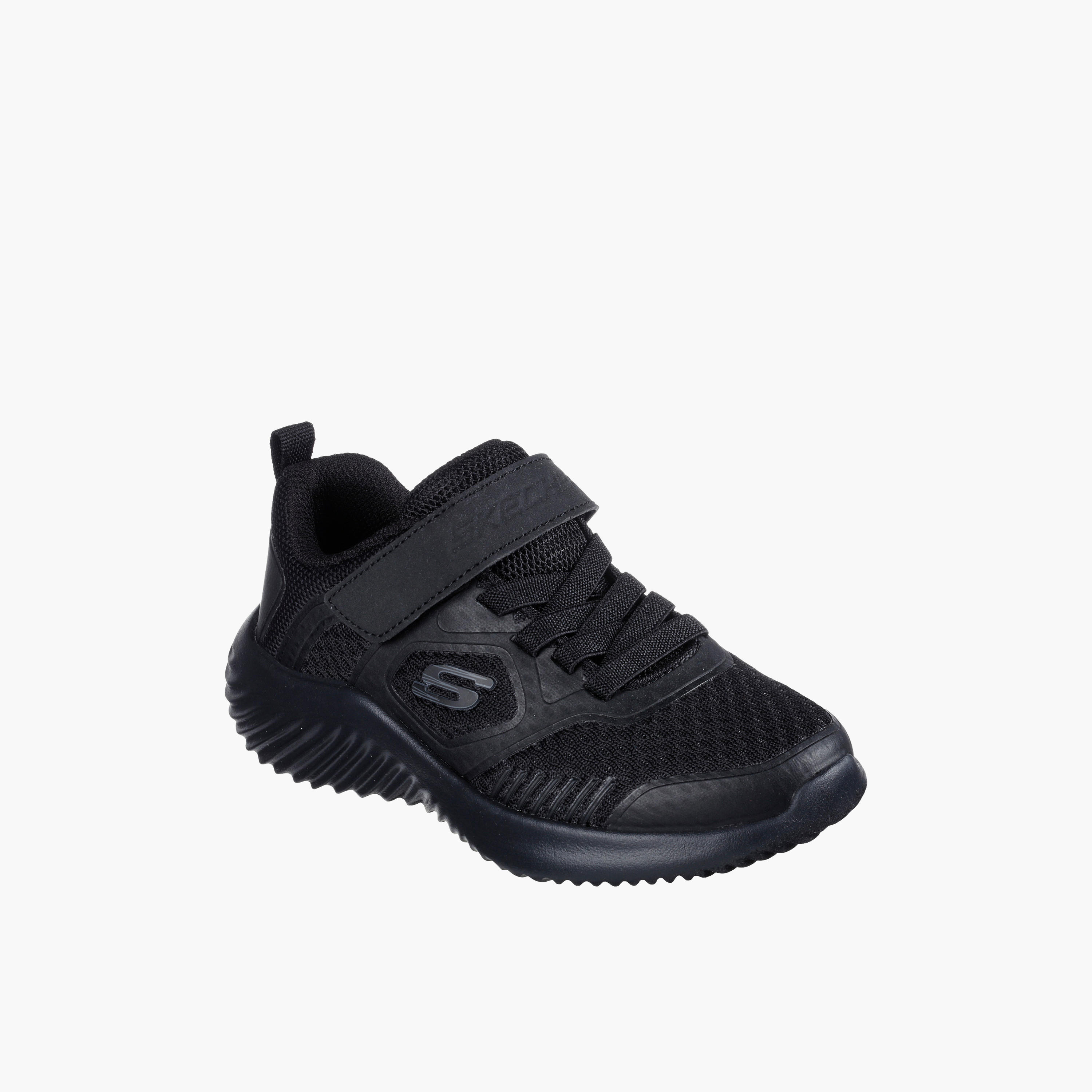 Skechers Boys BOUNDER Hook & Loop School Shoes-girls-shoes-sneakers-image-1