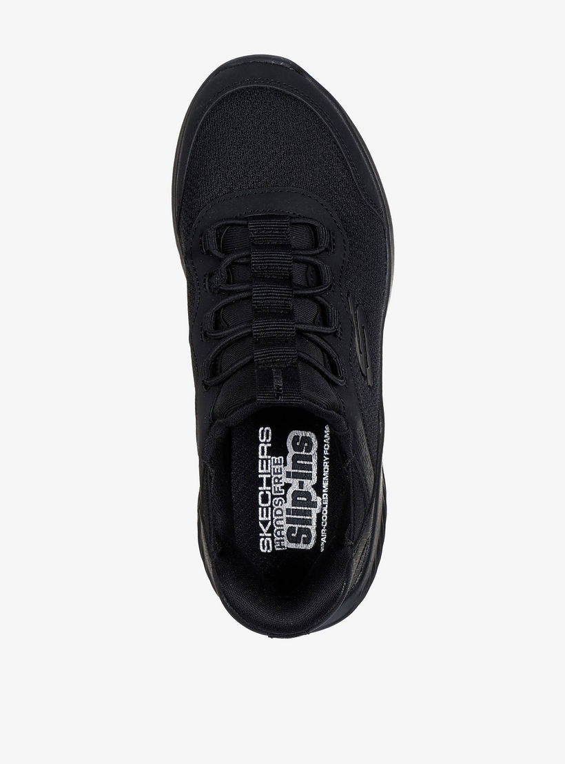 Skechers Kids Textured Sneakers with Stretch Lace - BOUNDER-boys-shoes-sneakers-image-3