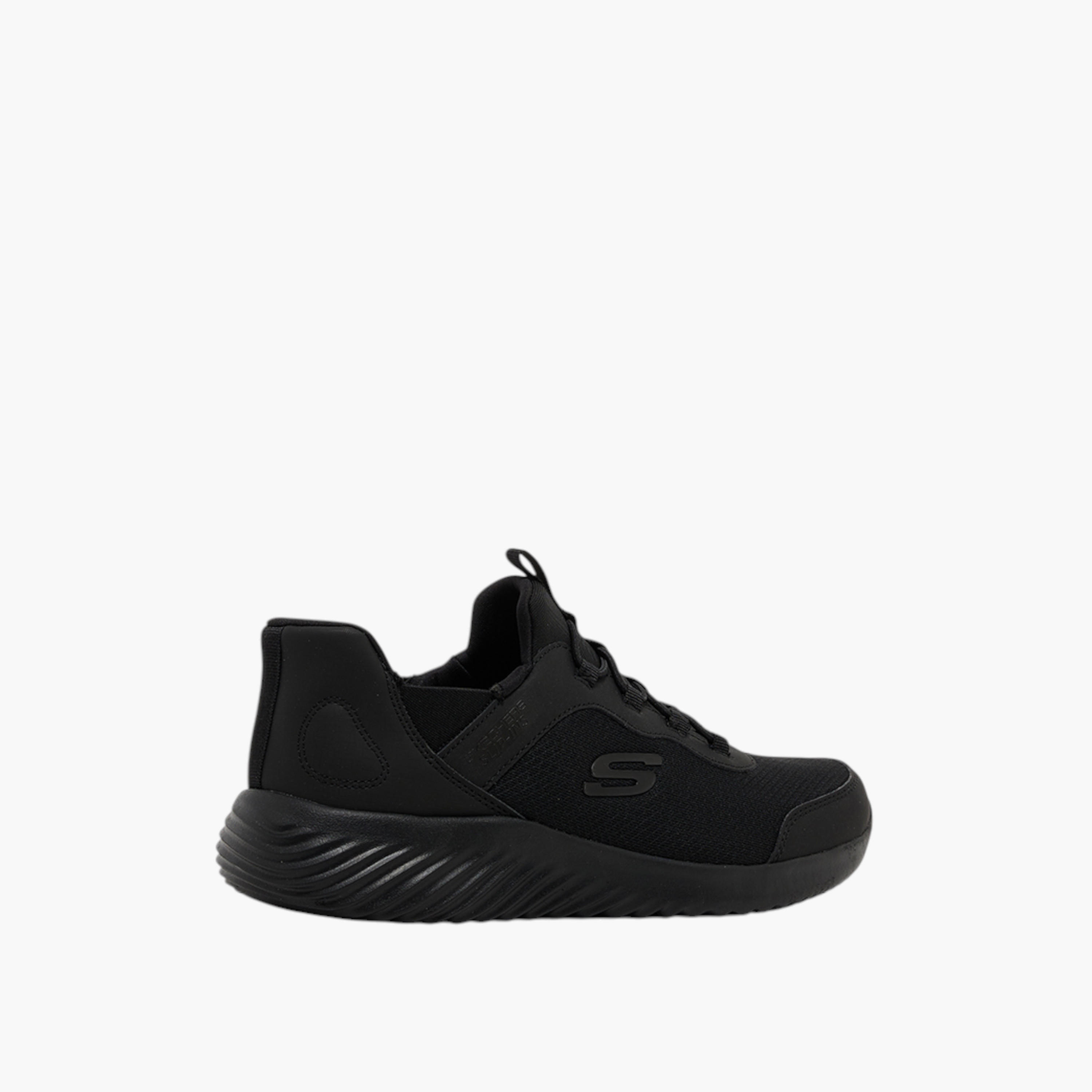 Skechers Boys Bounder School Slip-On Breathable School Shoes-baby-boys-shoes-closedshoes-image-3