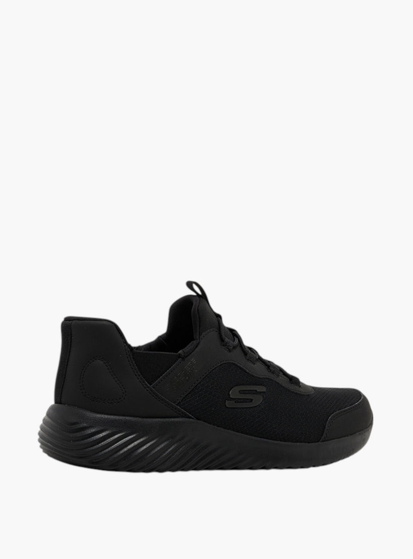 Skechers Boys Bounder School Slip-On Breathable School Shoes-baby-boys-shoes-closedshoes-image-3