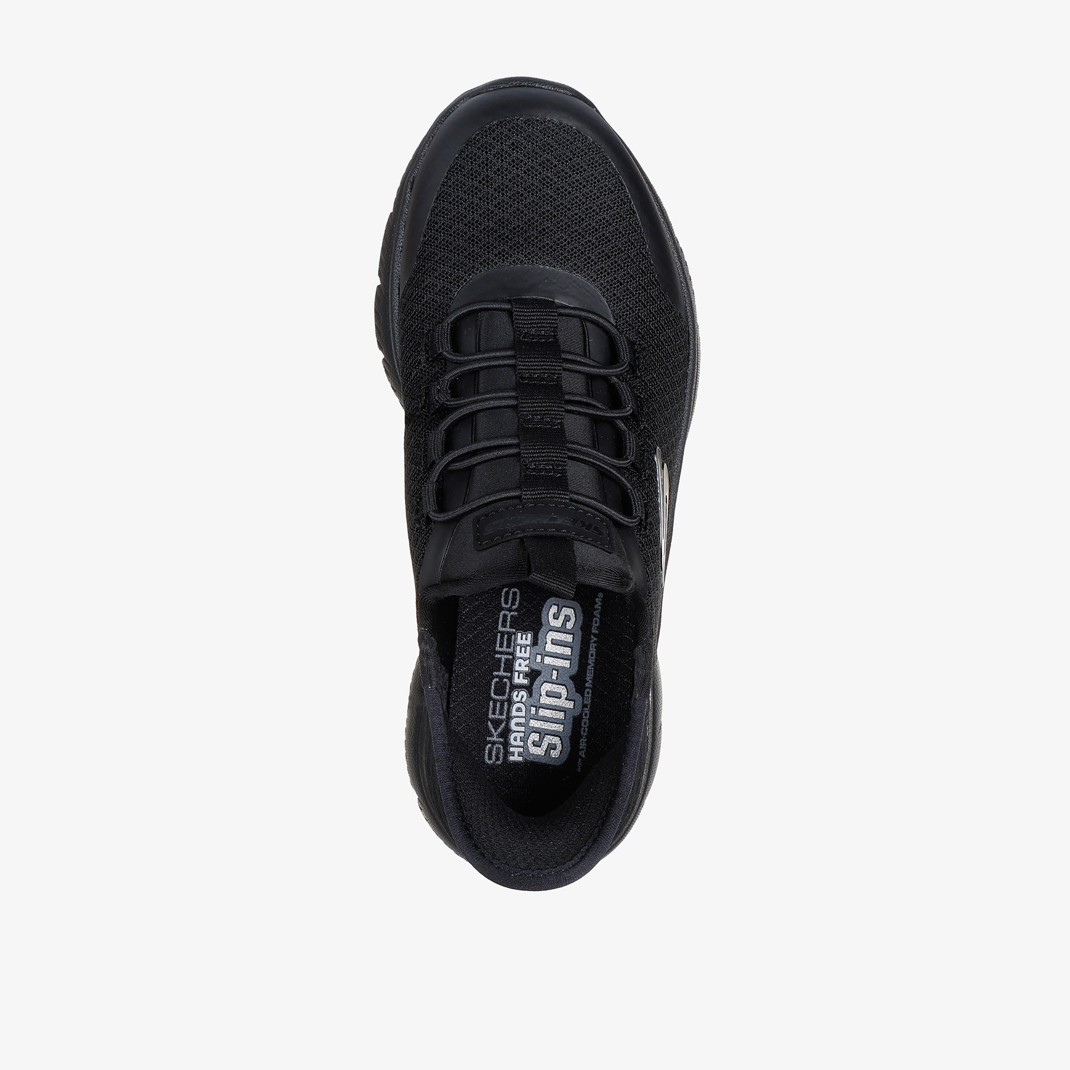 Skechers Kids Mesh Detail Lace-Up Breathable Trainer Shoes-boys-shoes-sneakers-image-3