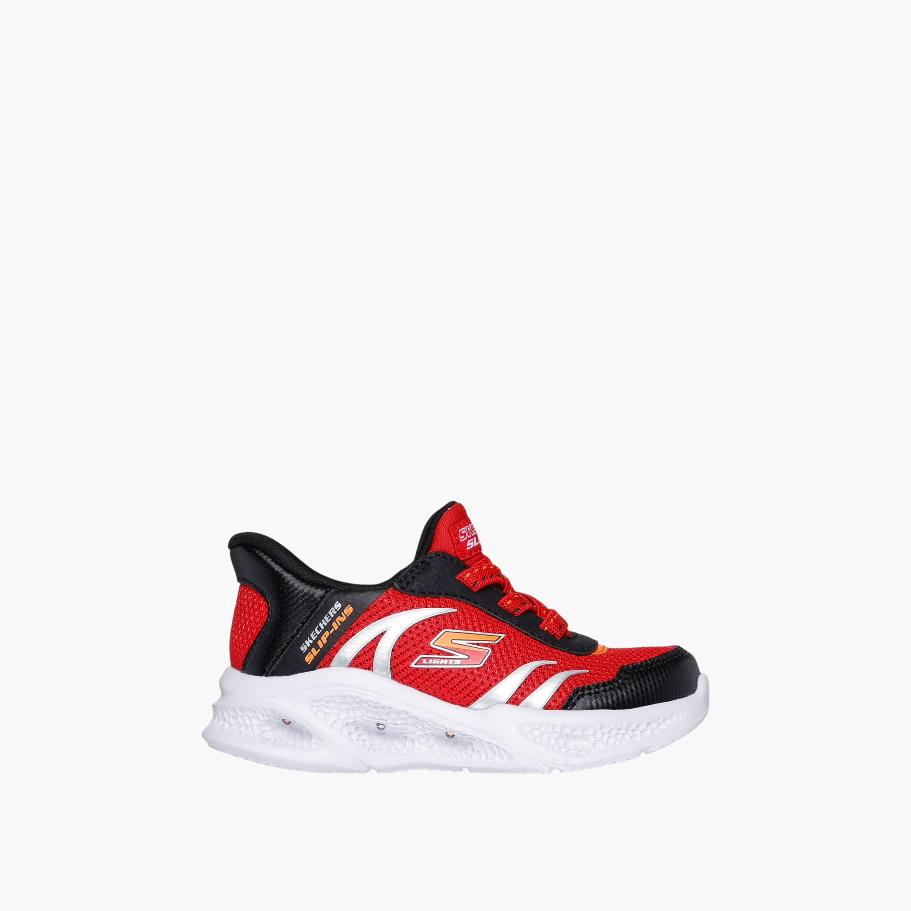 حذاء سنيكرز سكتشرز ميتيورلايتس للأولاد من سكتشرز - 403848N-RDBK-boys-shoes-sneakers-image-2