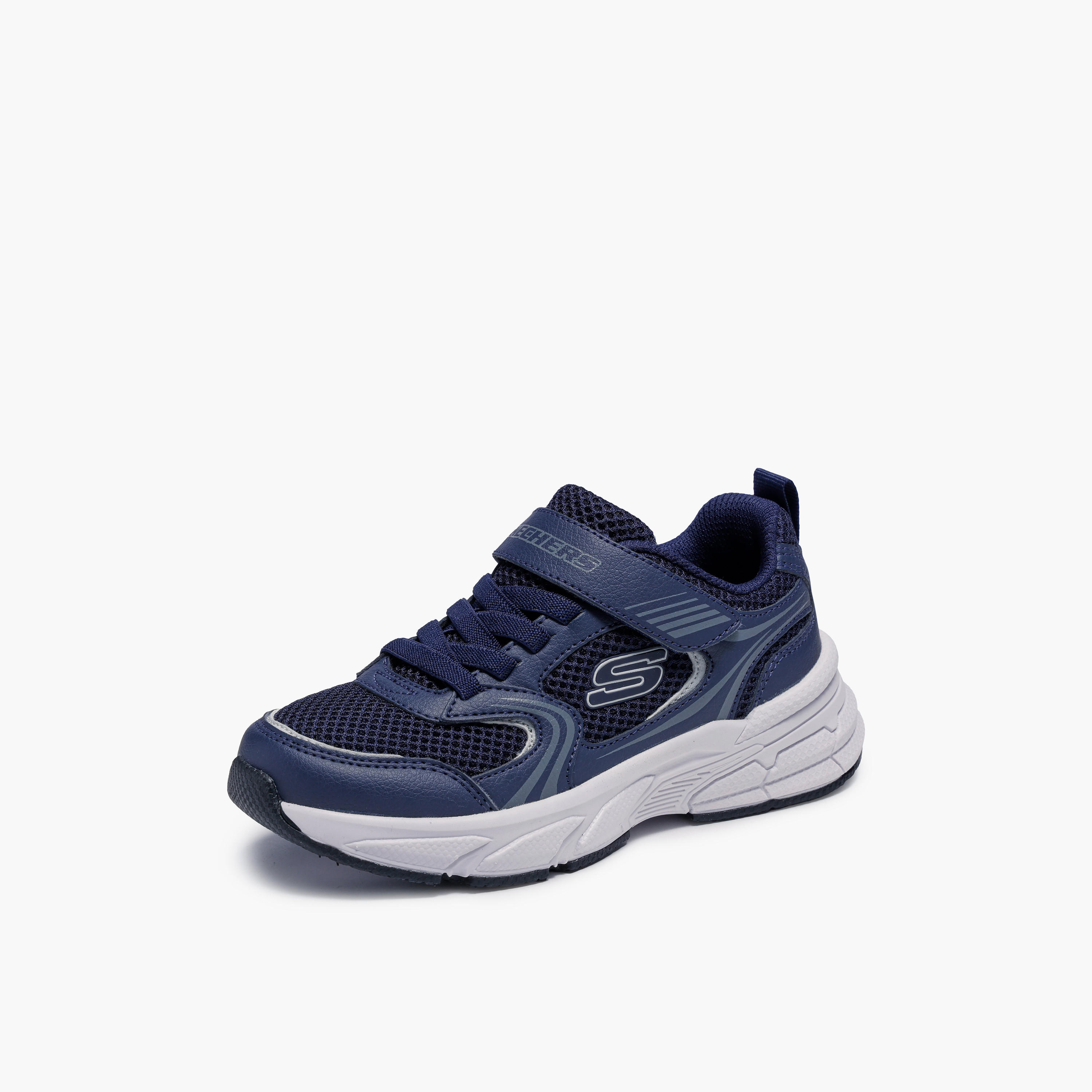 Skechers Boys RETRO-GRAPH Hook & Loop Sneakers-boys-shoes-sneakers-image-4