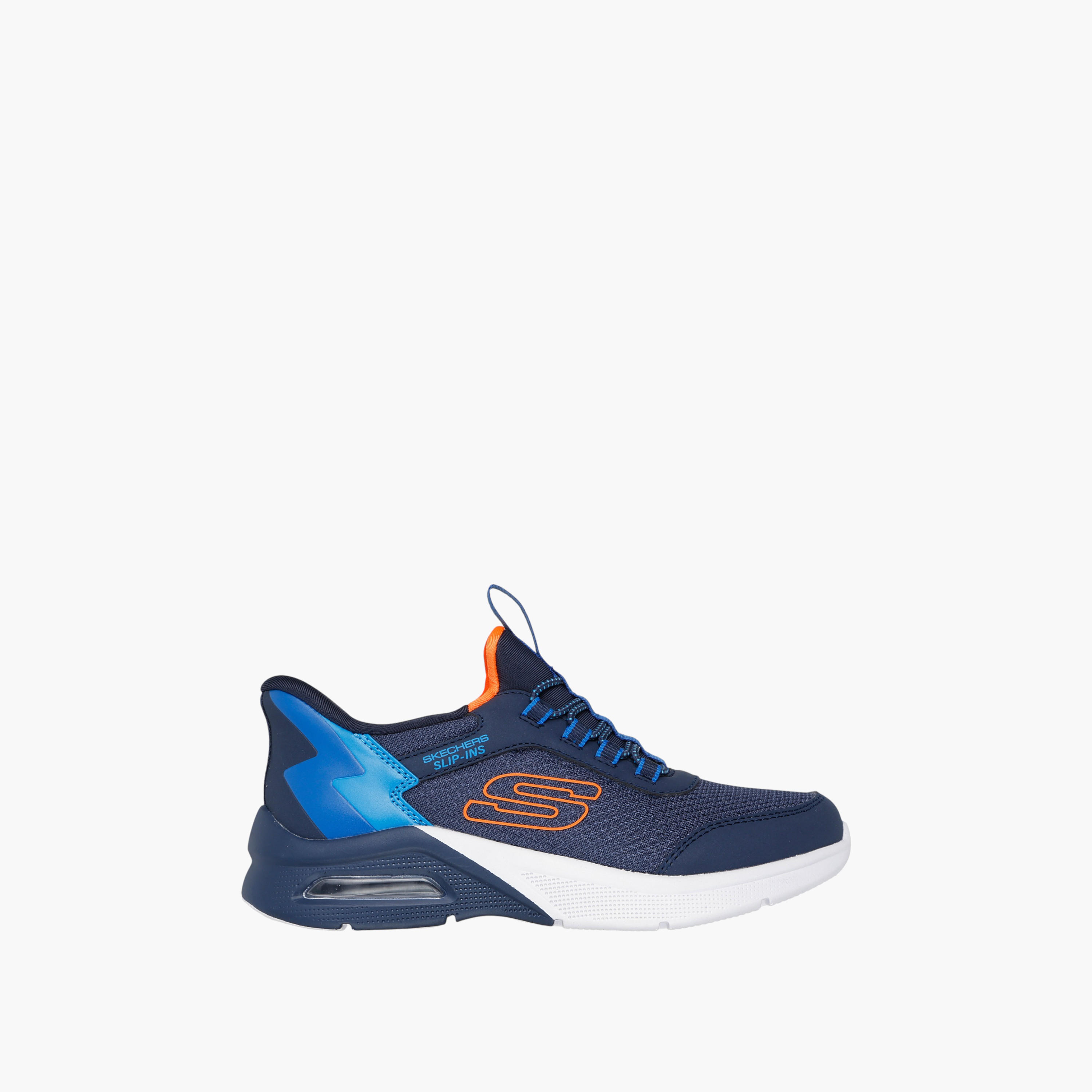 Skechers Boys Microspec Max Slip-On Ankle Sneakers Breathable Shoes-boys-shoes-sneakers-image-2