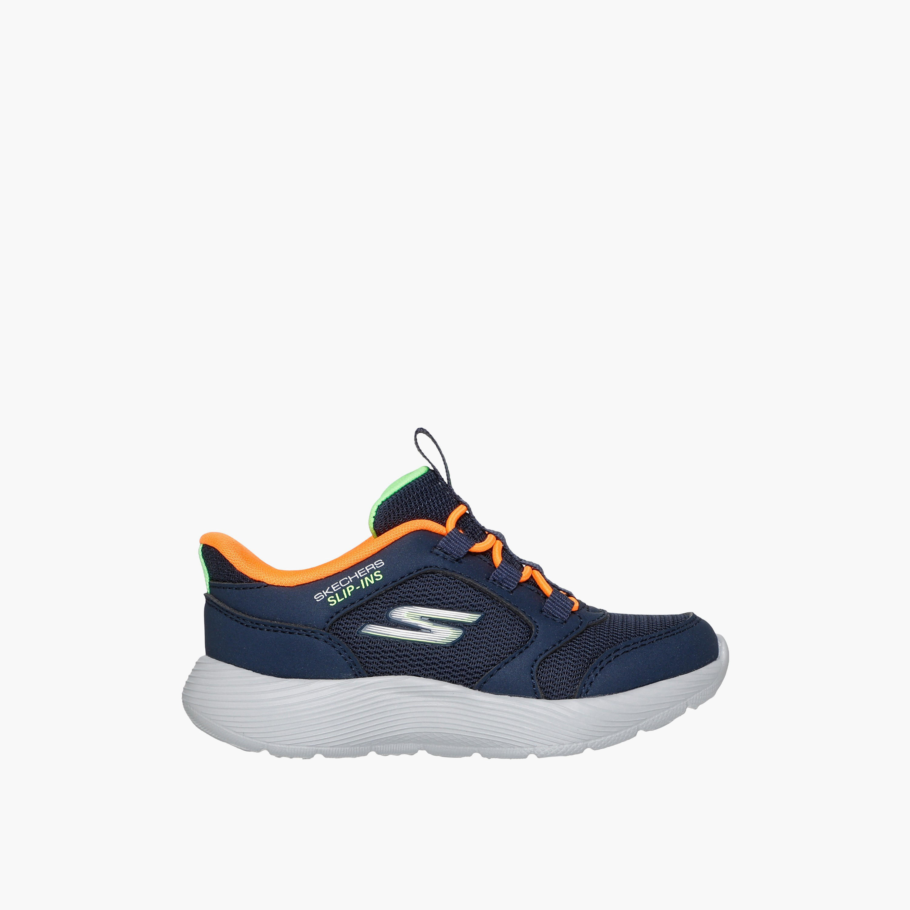 Skechers Sports Shoes with Slip-On Closure, Panelled Design-boys-shoes-sneakers-image-2